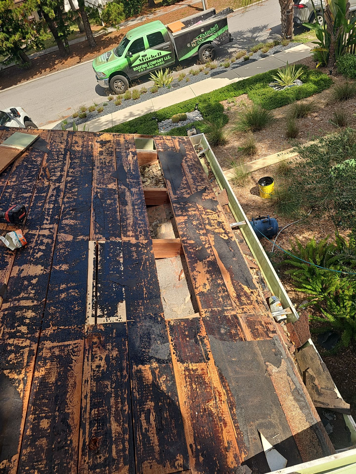 Project in St. Petersburg 33776 by Mitchell Roofing Company LLC 