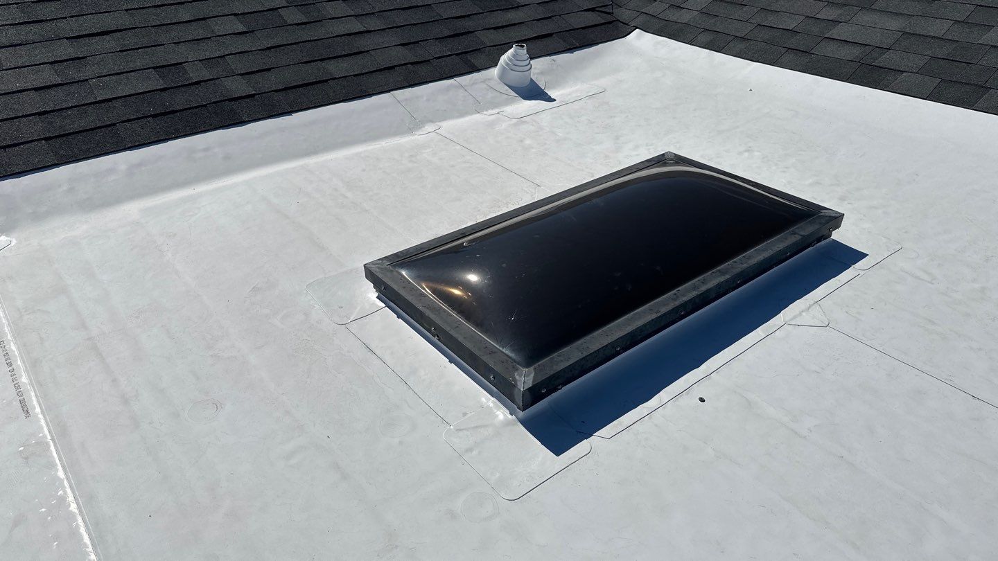 roof, skylight and vent replacement in Midwest City by McCann's Roofing and Construction