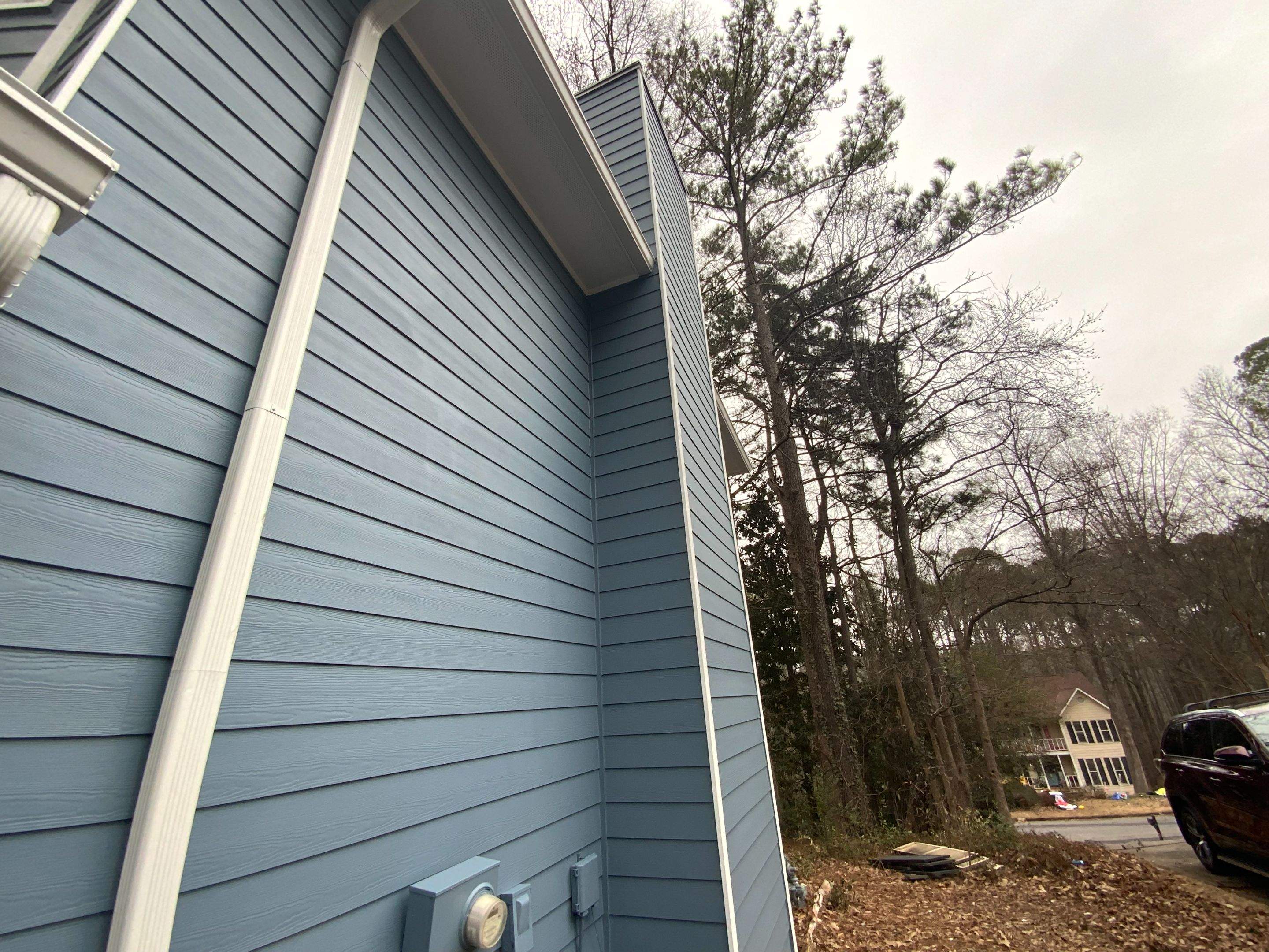 Full Exterior Siding Replacement and Trim Update in Lilburn Georgia by Swift Home Renovations