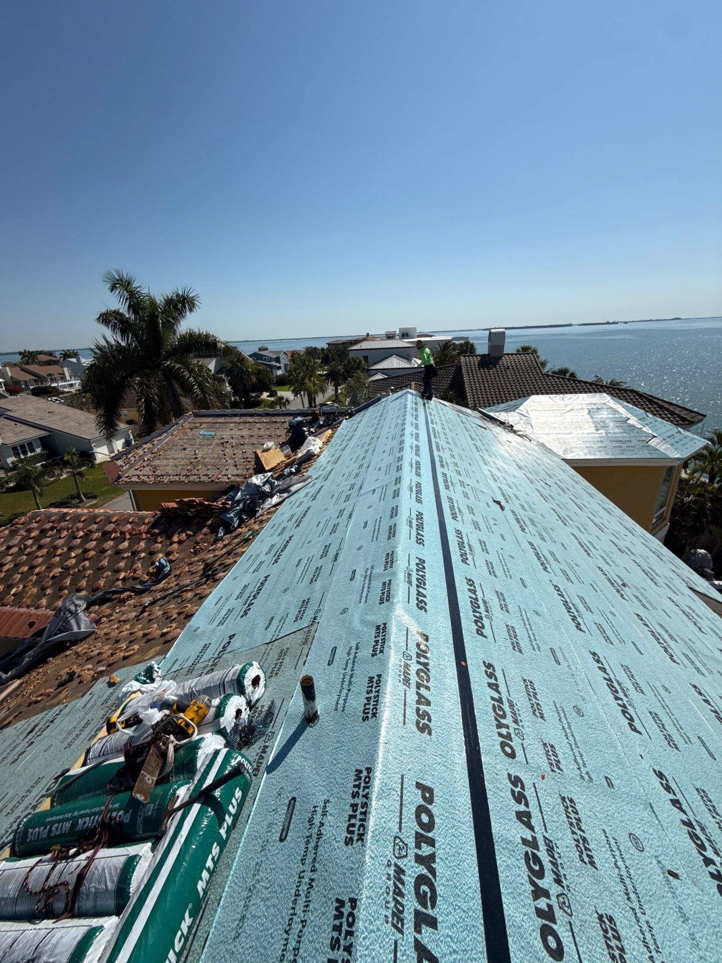 Project in St. Petersburg 33715 by Mitchell Roofing Company LLC