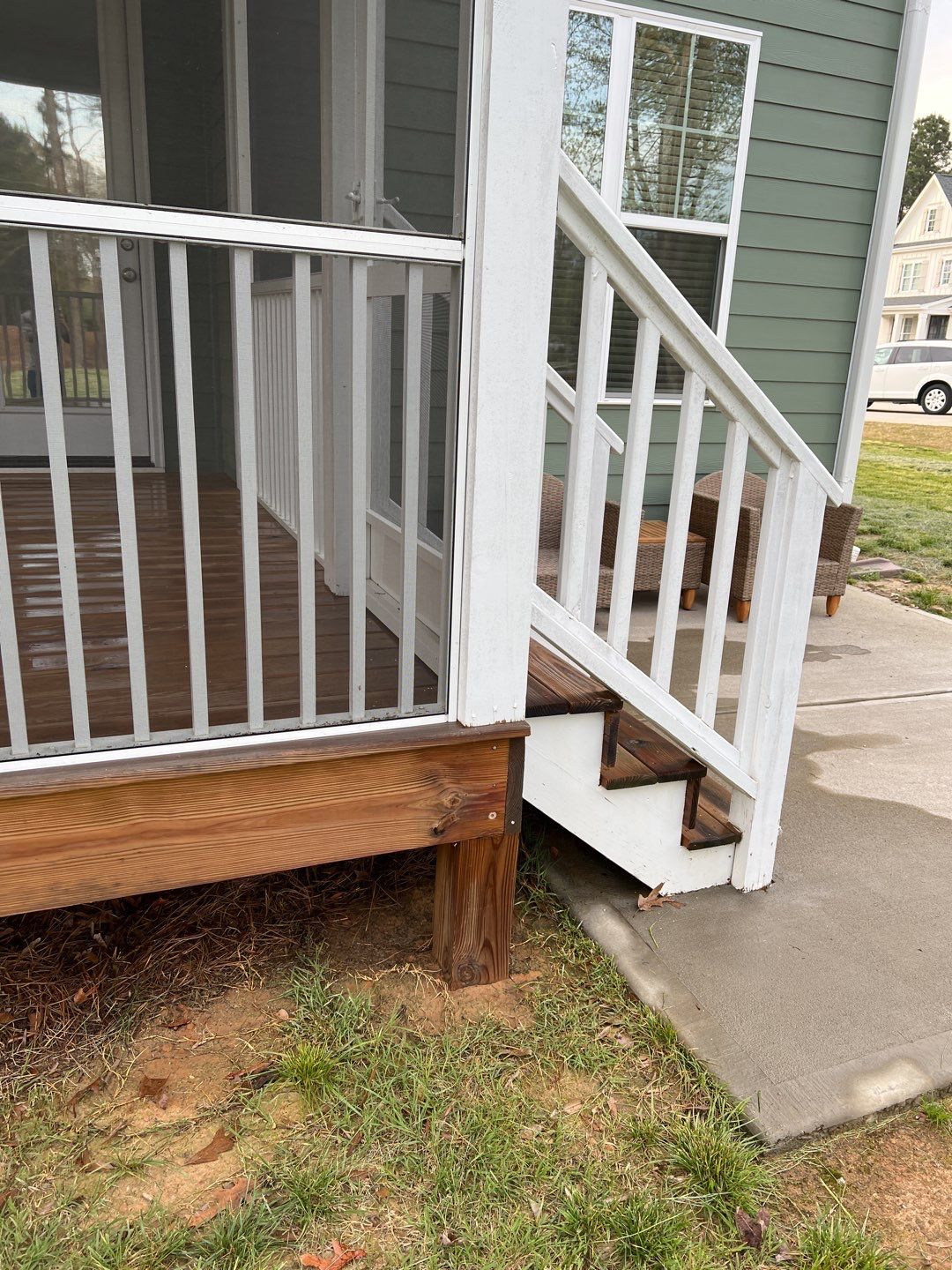 Weathered Deck using Wood Sealant by DuraSeal