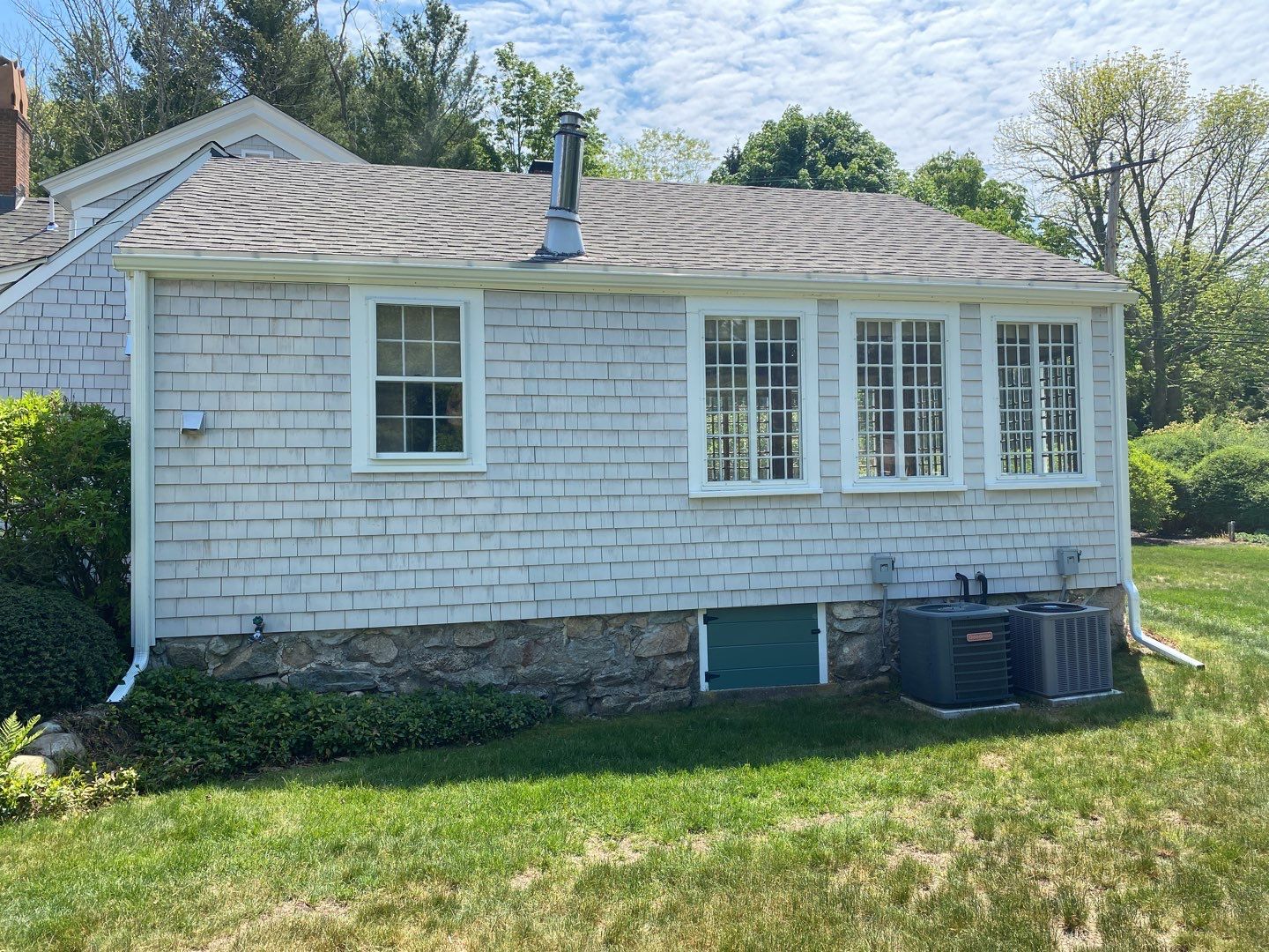 Gutter Installation using Two Styles of Gutter in Duxbury, MA by Gutter Pro Enterprises