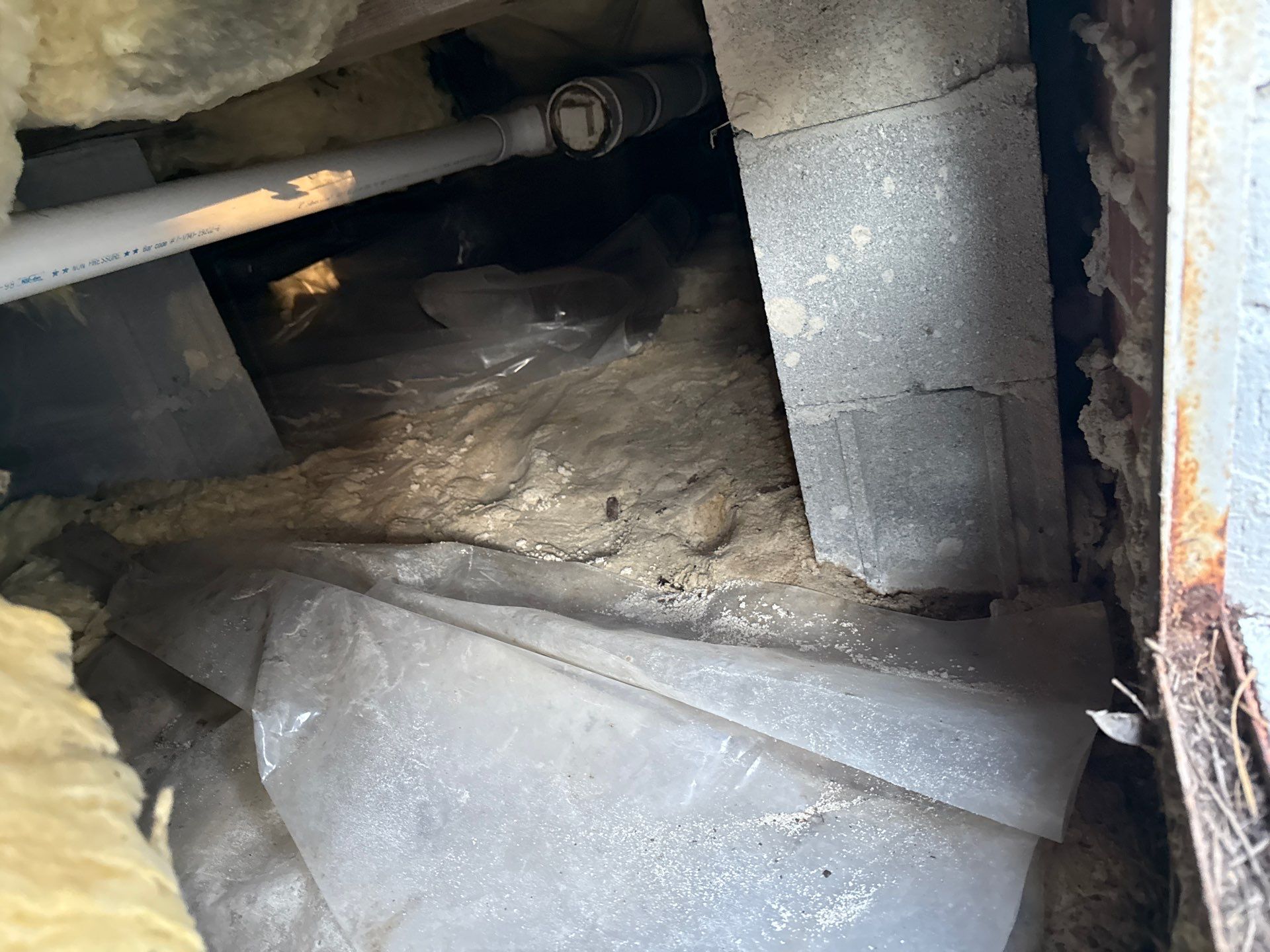 Project in Portsmouth by Patriot Crawl Space Repairs