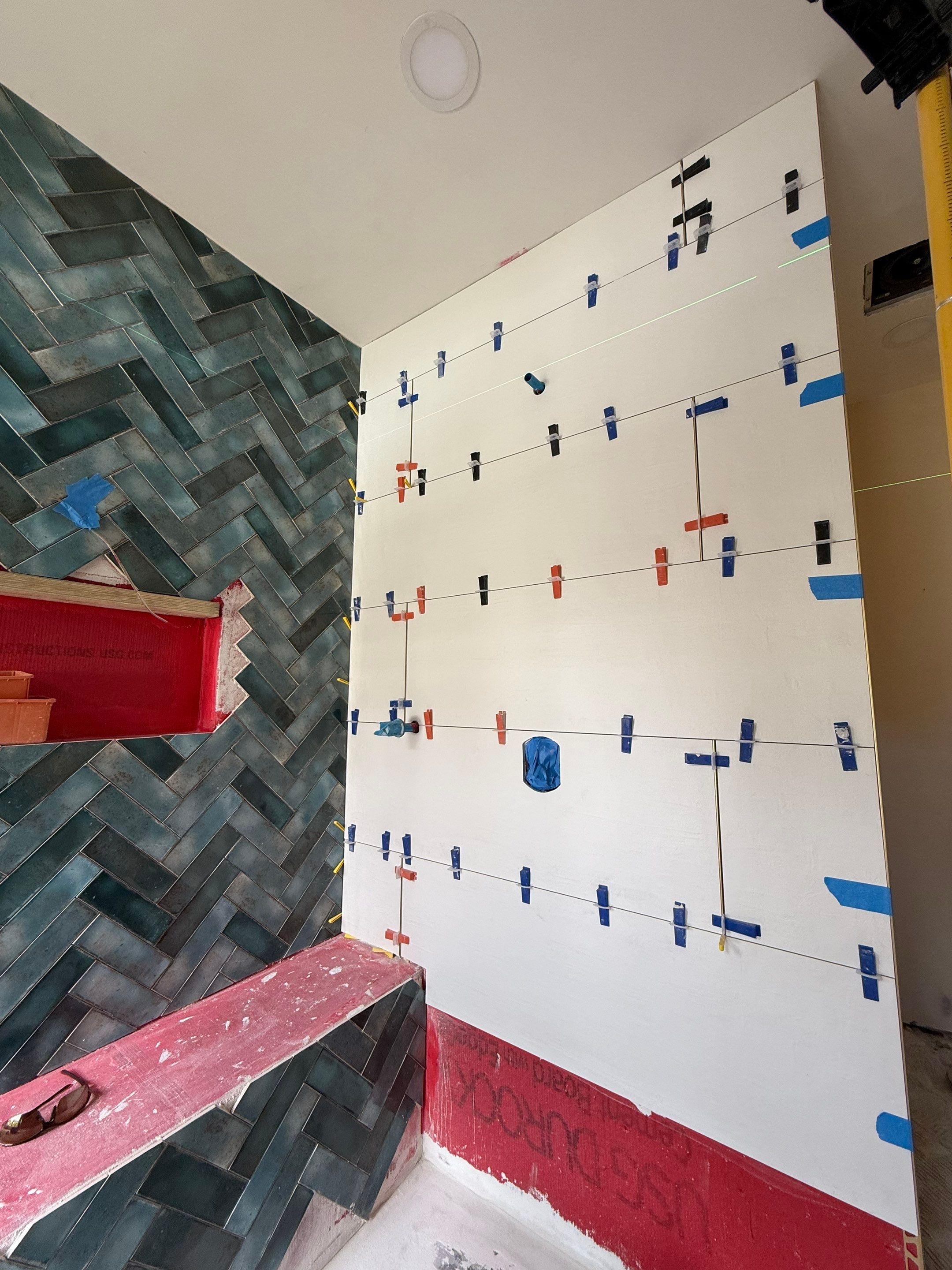 Master Bathroom, Main Floors & Powder Room - Delray Beach by Hevi Tile