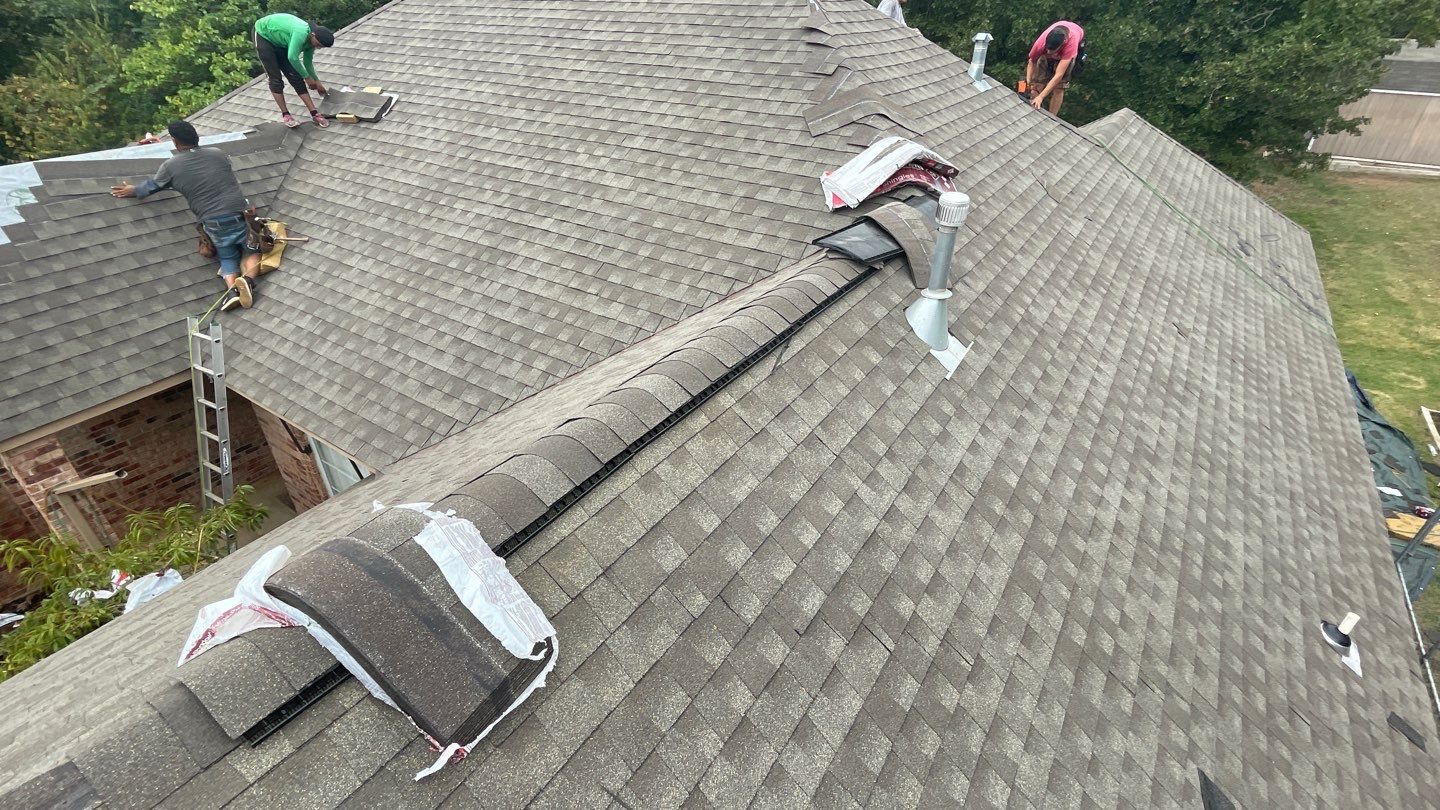 Residential Roofing Installation using GAF Natural Shadow  by A & H Roofing and Contracting