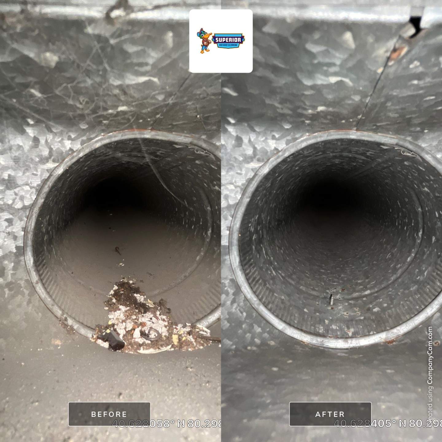 Air Duct Cleaning With a Vacuum Truck in Aliquippa, PA by Superior Air Duct Cleaning