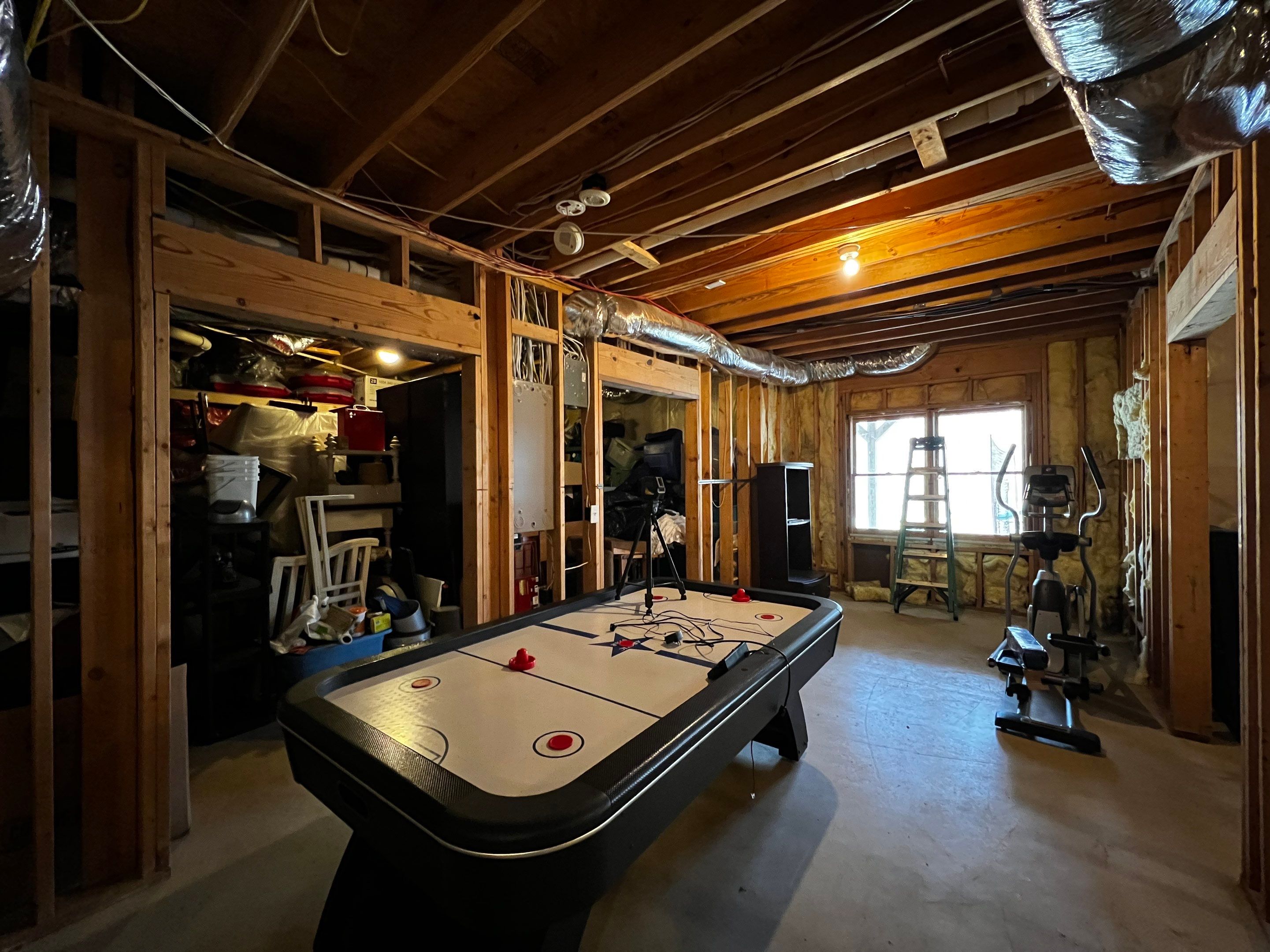 Custom Basement Remodeling With Home Theater and Bar in Woodstock by Swift Home Renovations