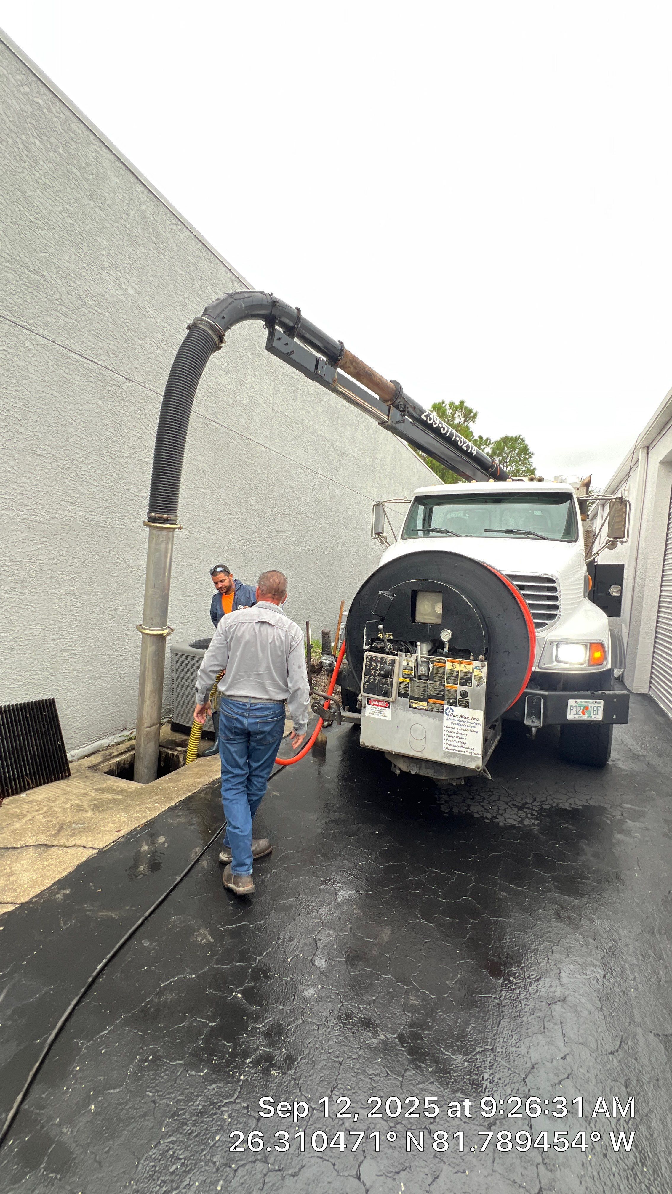 Rail Head Blvd Commercial Complex Stormwater Maintenance by Don Mar, Inc. Storm Water Solutions