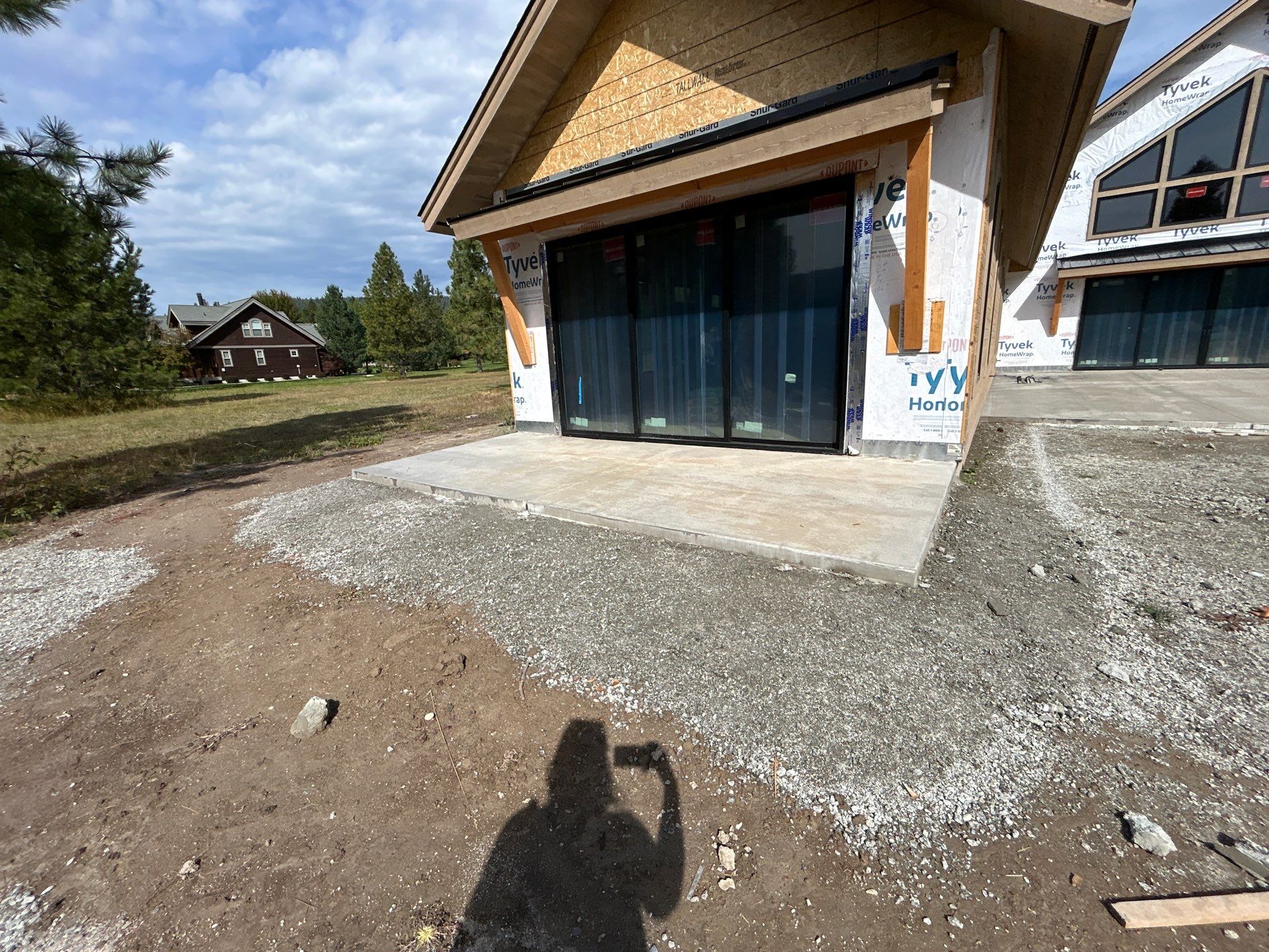New Construction Concrete Patio and Garage Polyurea Floor Coating in Dover by Croc Coatings, LLC