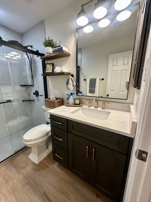 Thousand Oaks Tub-to-Shower Conversion Bathroom Remodel