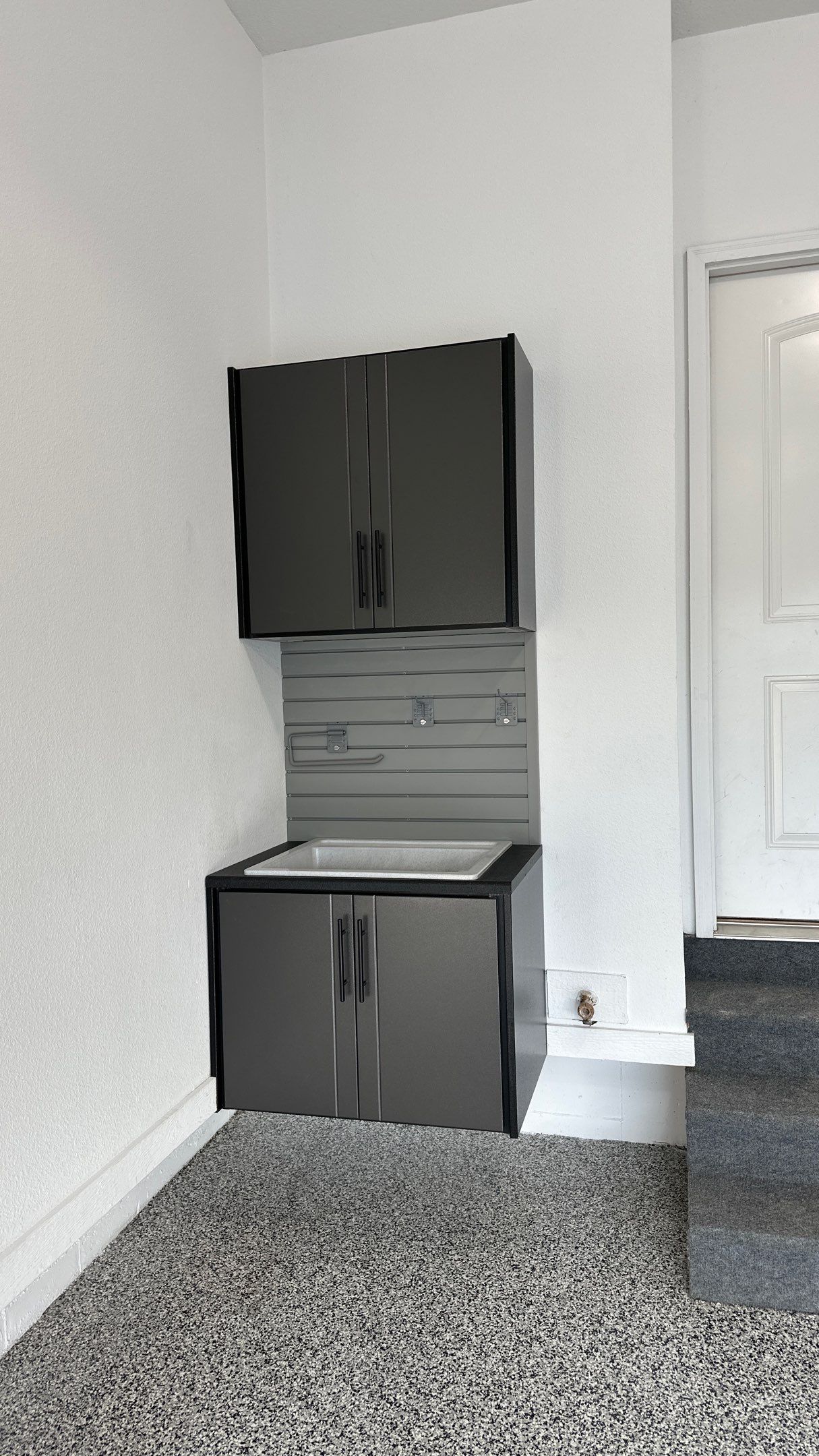 Scott S. got cabinets to complete his garage  by Banner Garage