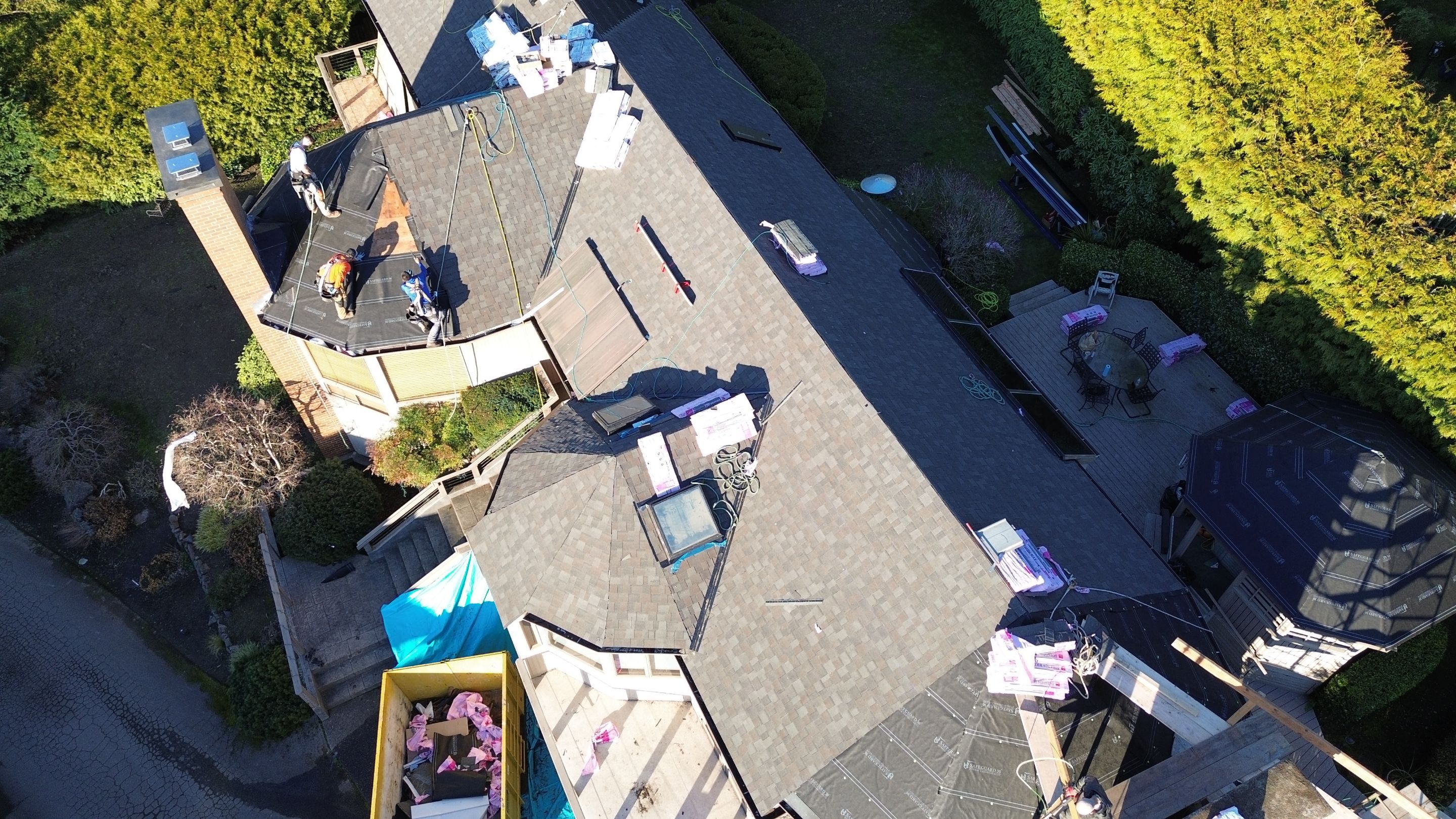 Almost wrapped up with this awesome upgrade in Mercer Island. by RoofWorks Northwest