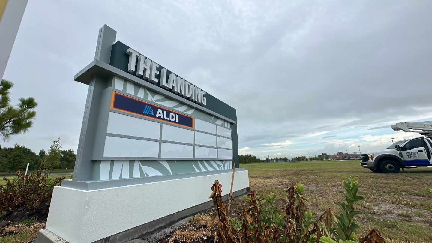 Monument Signs for The Landing by SignCrafters
