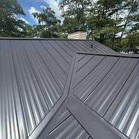 24ga 1" Nail-Strip Dark Bronze  by Total Roofing System The Metal Roof Experts