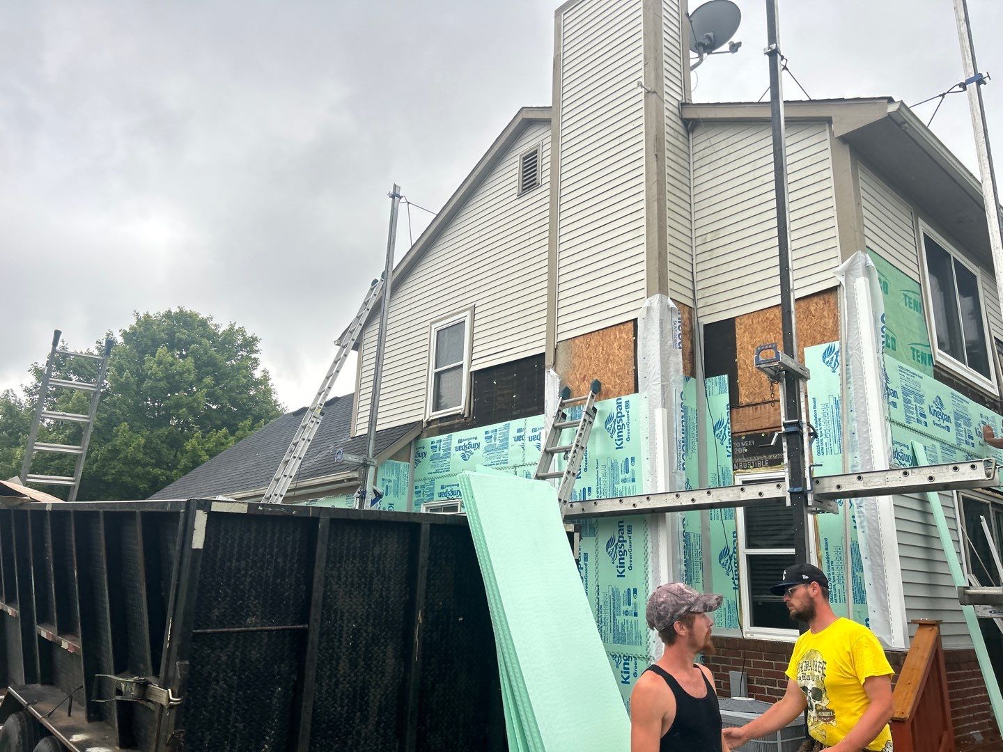 Siding Replacement using Certainteed Restoration Classic D4 by 180 Contractors