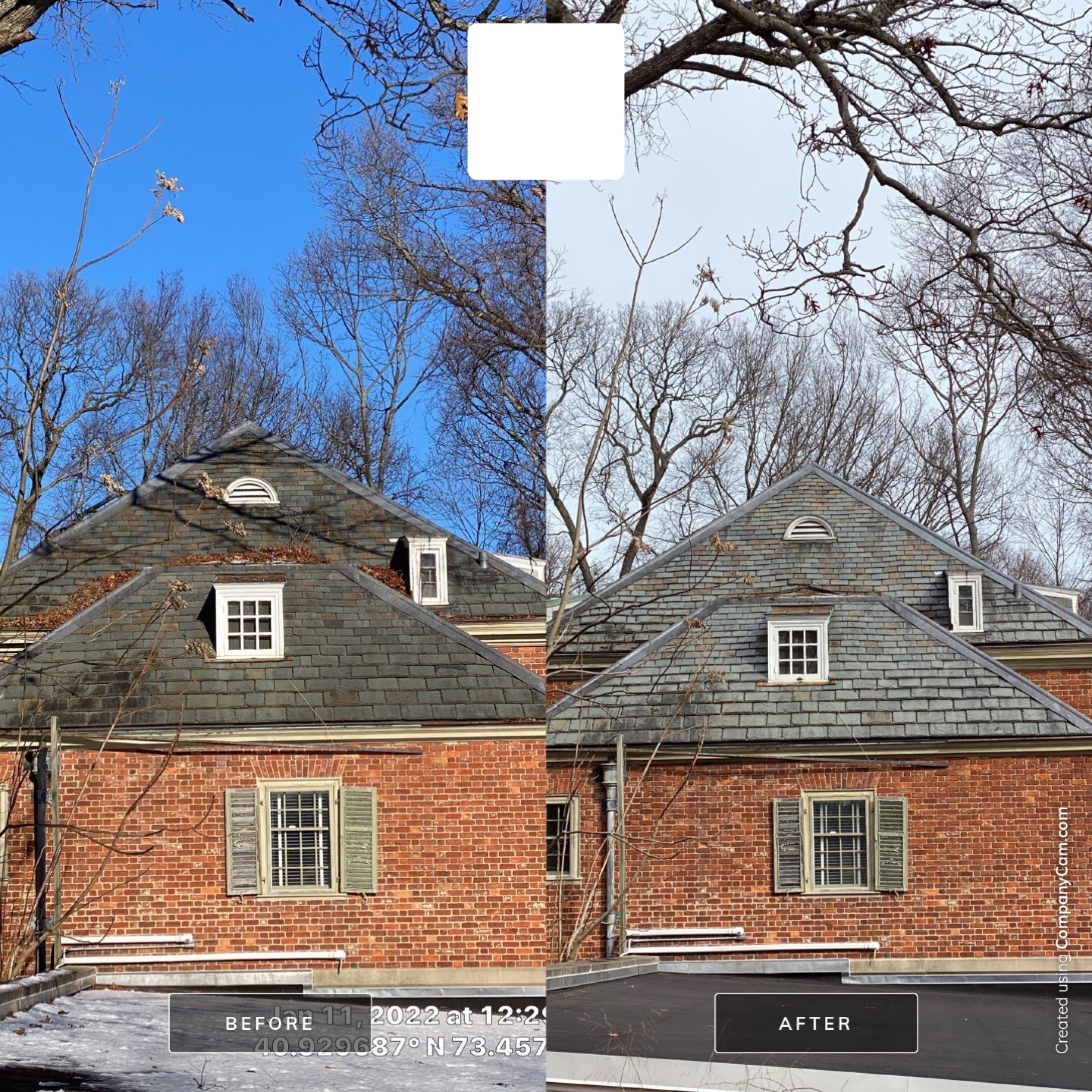 Caumsett Mansion by Above All Gutters 