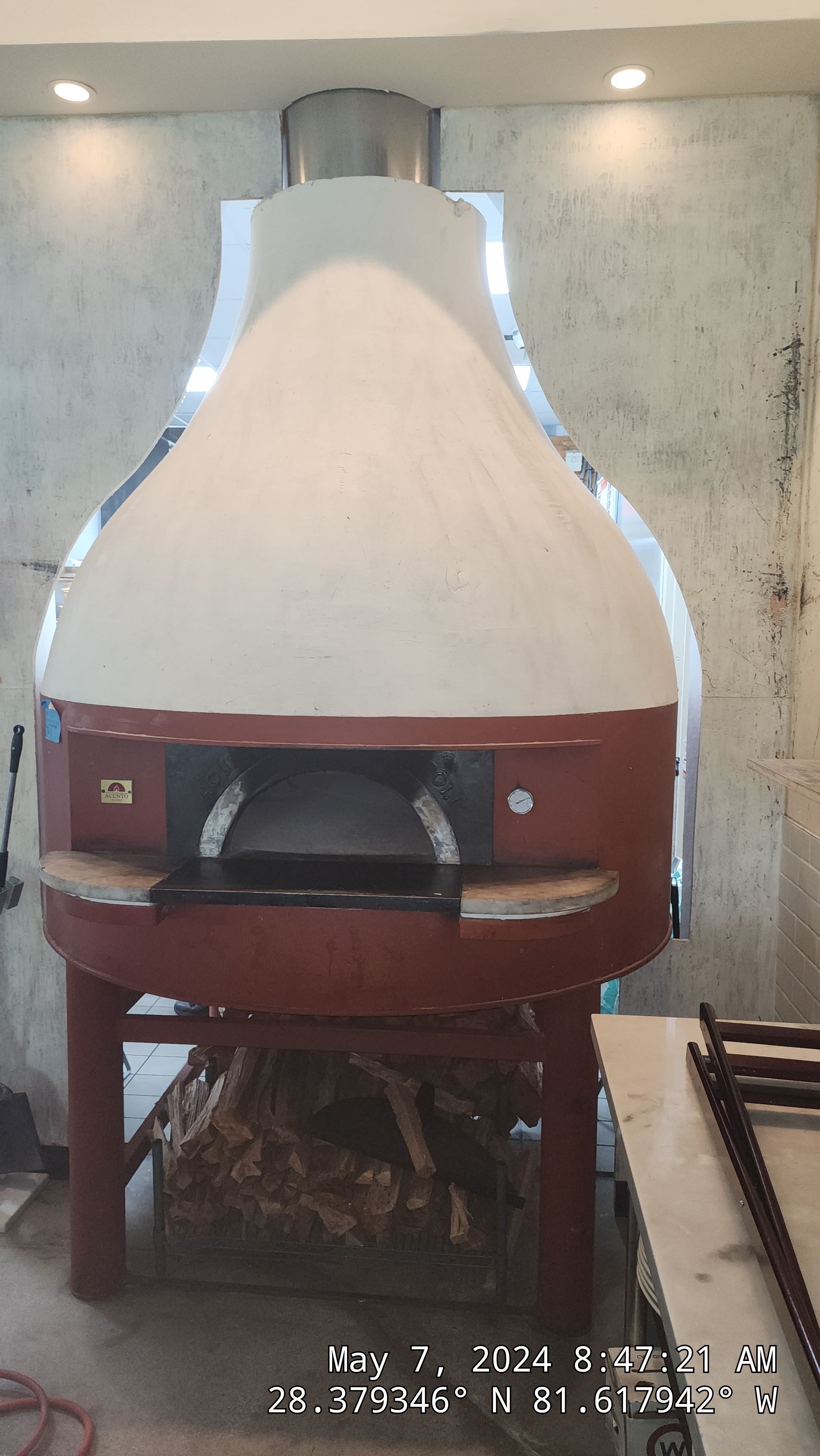Commercial Wood Fired Pizza Oven Cleaning for Disney by Hygienic Air, Inc