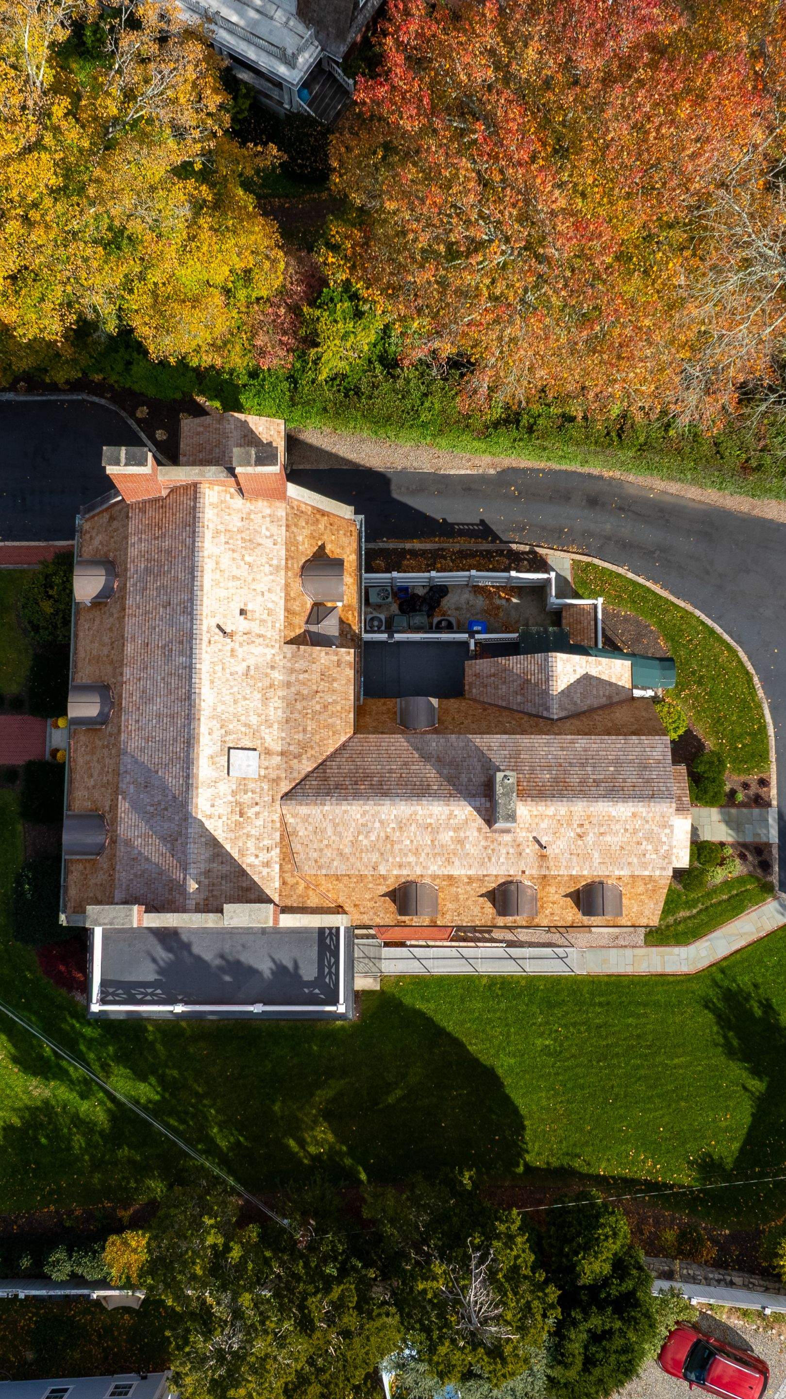 Professional Planning Group Westerly,RI Cedar Shake & Copper Roof Replacement by Rinaldi Roofing 