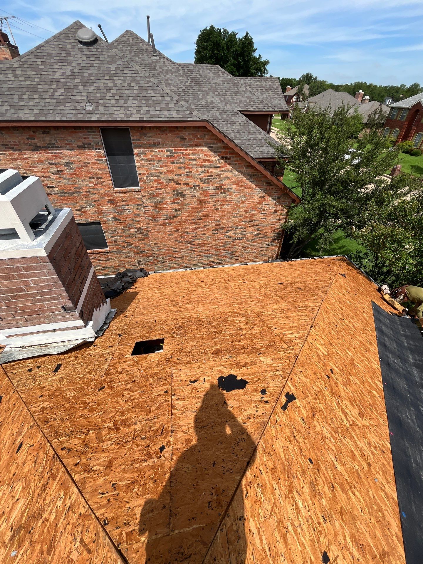 Storm Restoration Project by Berry Good Roofing 