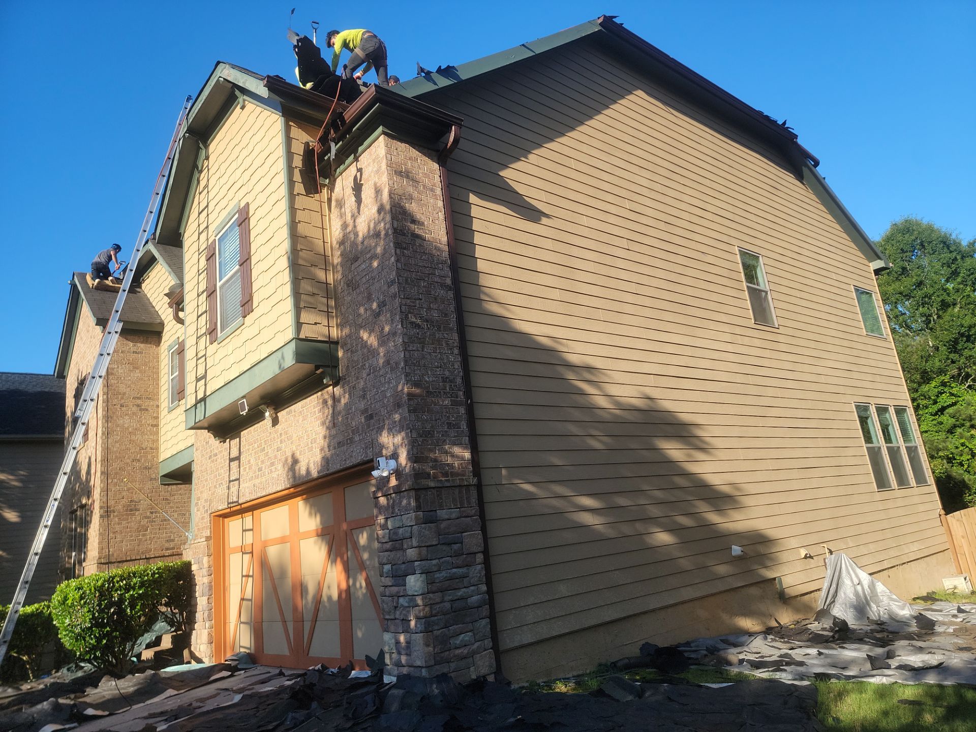 Residential Roof Replacement using Owens Corning by Inspector Roofing and Restoration