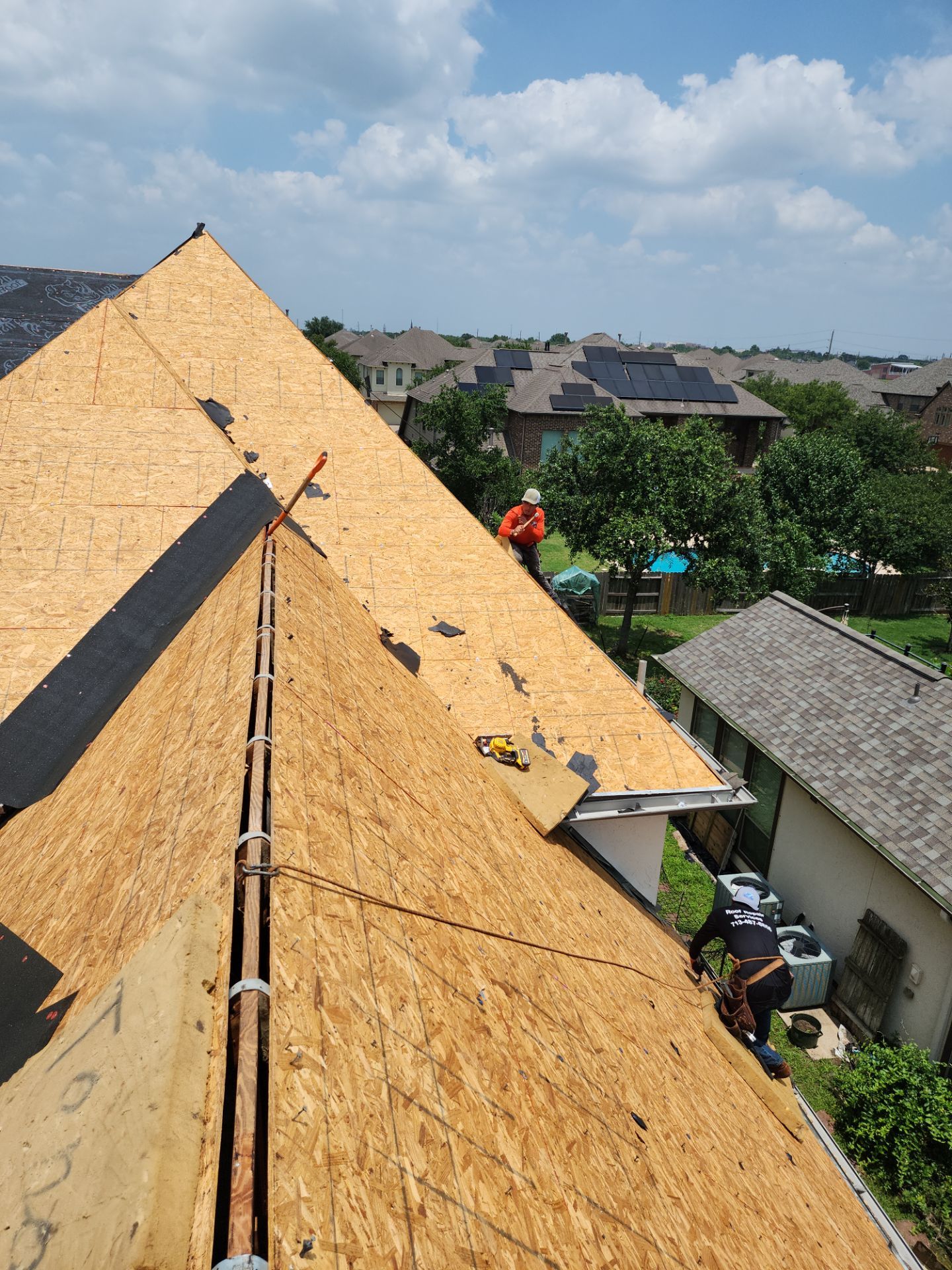 Residential Roofing Repair using Owen's Corning Duration (Lifetime) Shingles by Roof Repair Services LLC