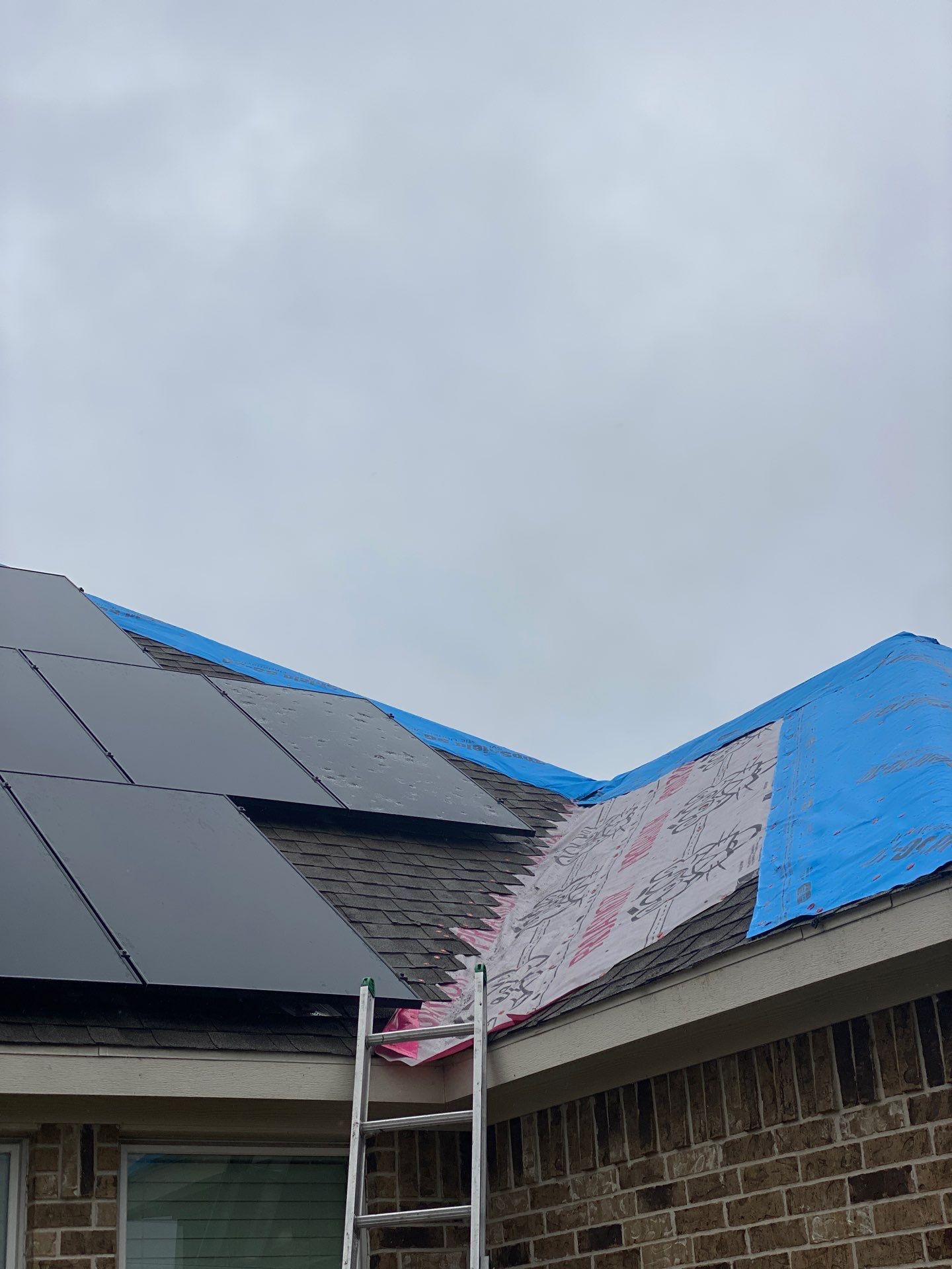 Hail Damage using Owen's Corning Duration (Lifetime) Shingles by Roof Repair Company