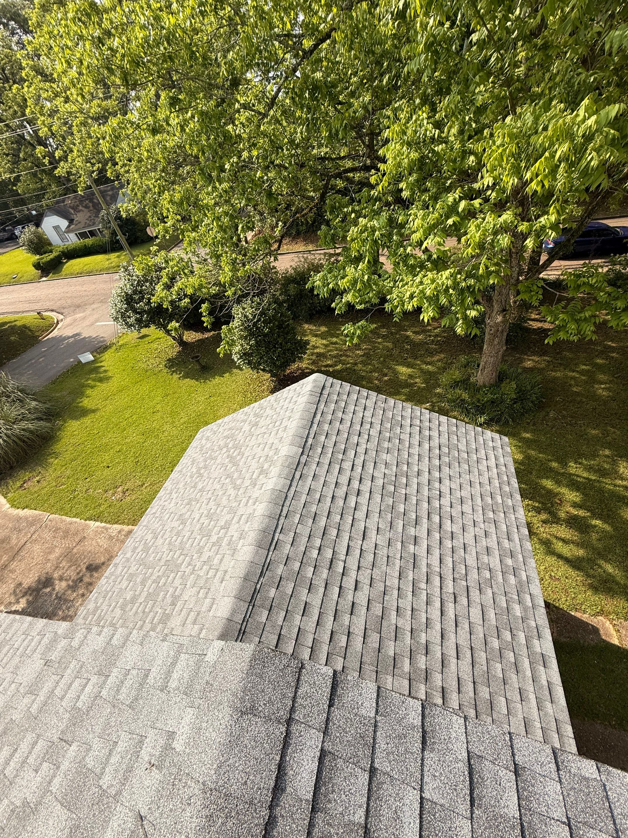 GAF HDZ Oyster Gray Roof Install in Poplarville, MS by Frontline Roofing