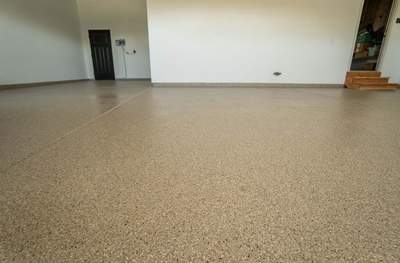 Polk Residence - Garage Floor Coating
