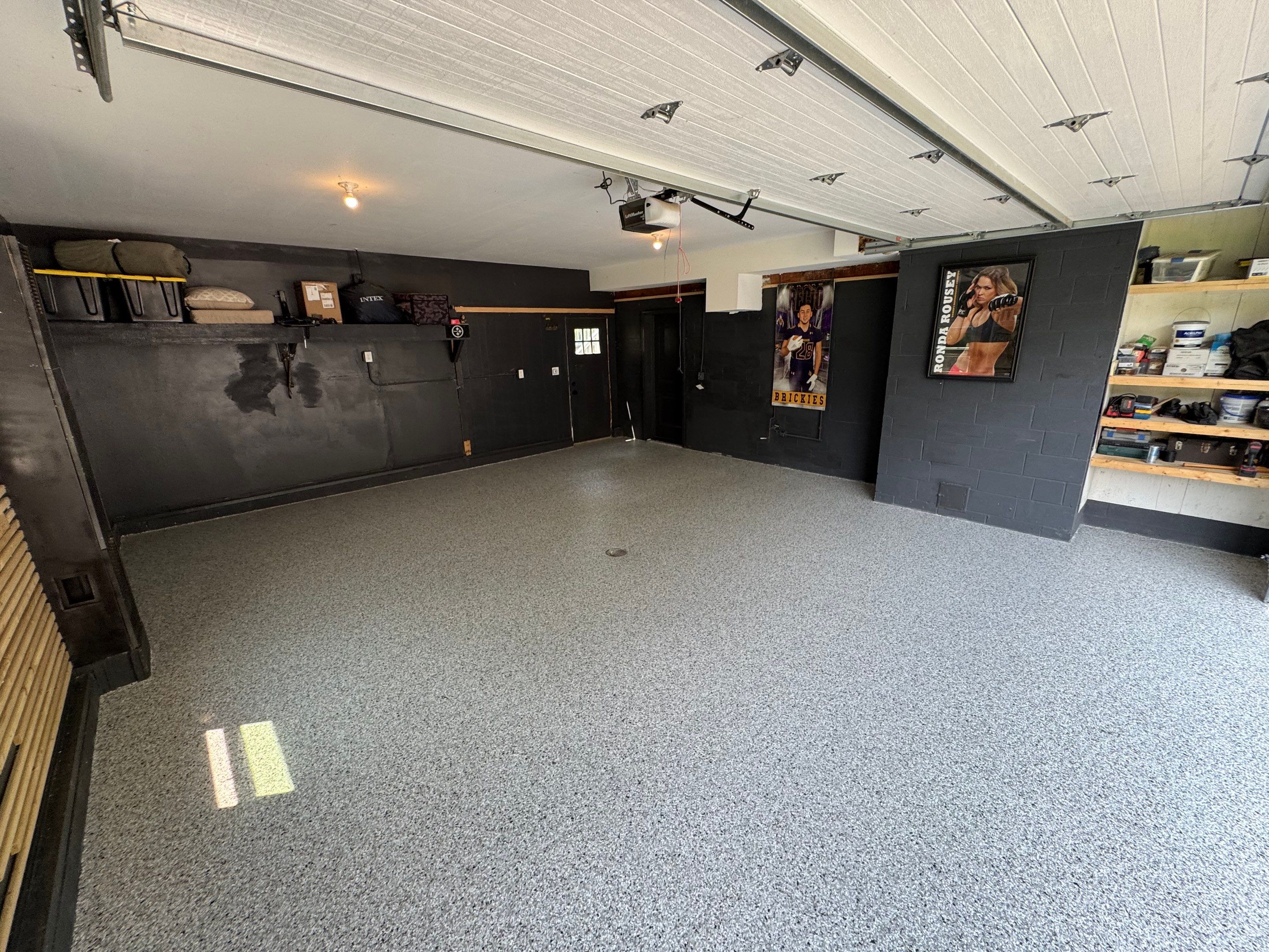 Coyote Garage Floor Coating by Level 10 Coatings