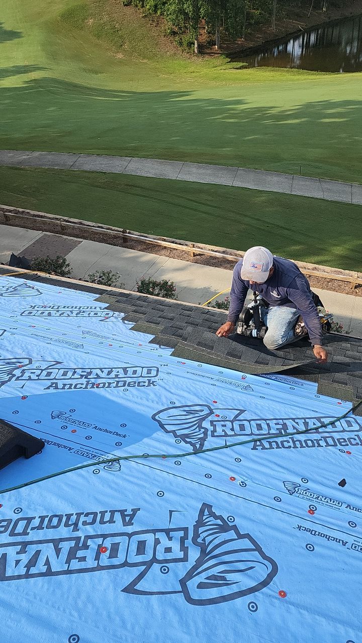 Country Club Roofing Installation by Reset Roofing