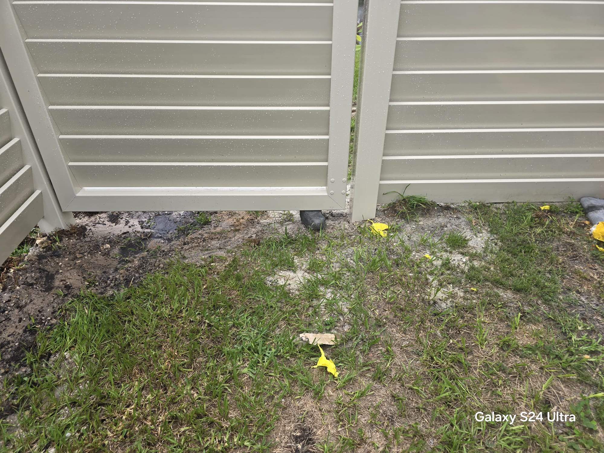 Tan Louvered Vinyl in Port Charlotte by True Fence LLC