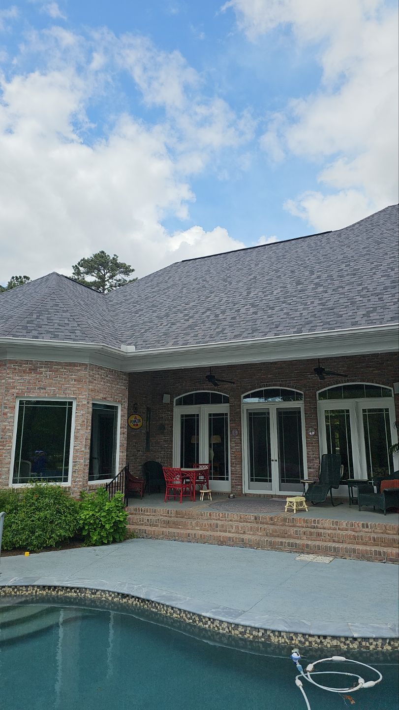 Residential Roofing Installation using Owens Corning Duration Midnight Plum by Indigo State Roofing