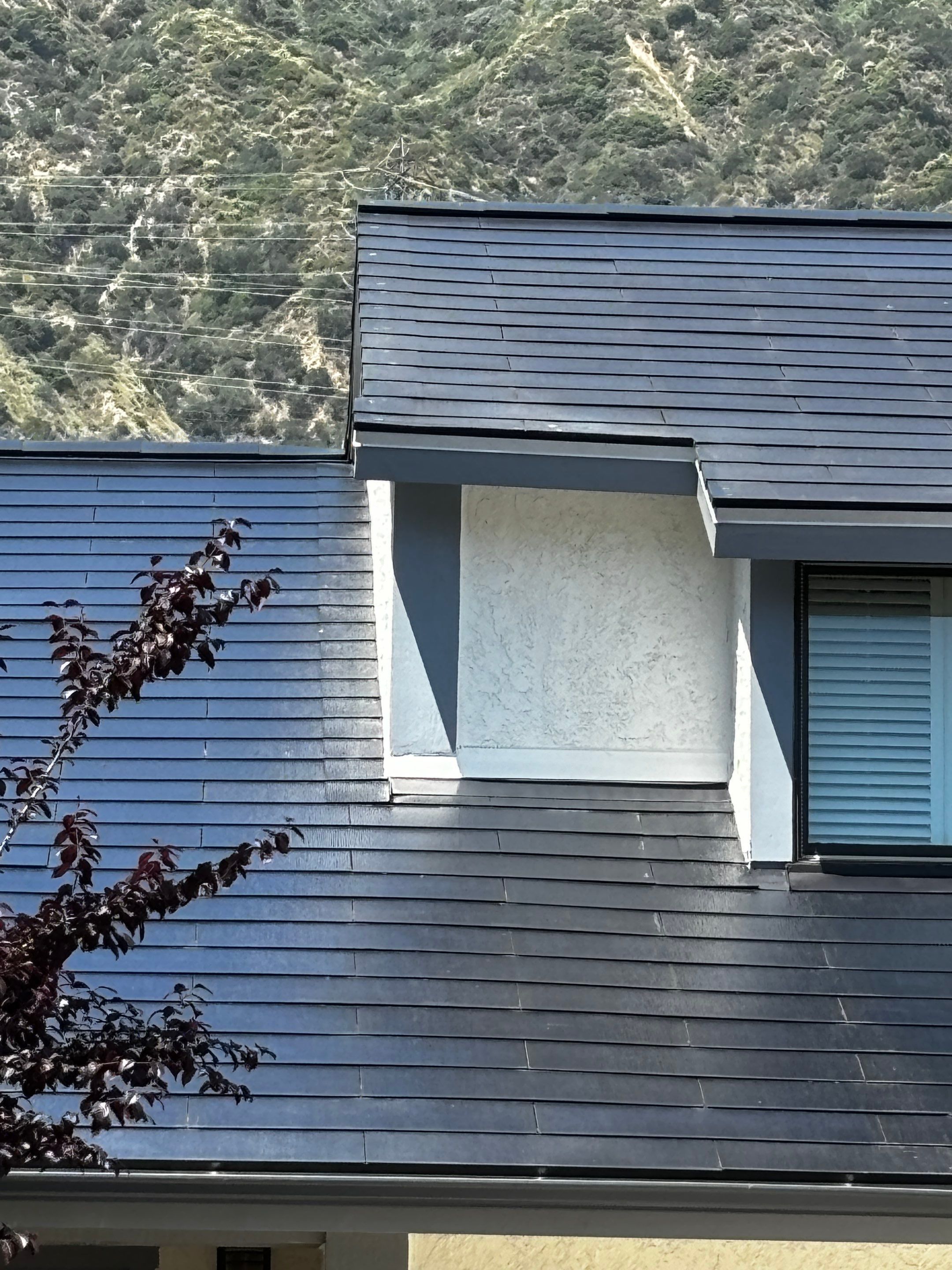 Tesla Roof Cleaning in Pasadena California by Palm Coast Solar Cleaning