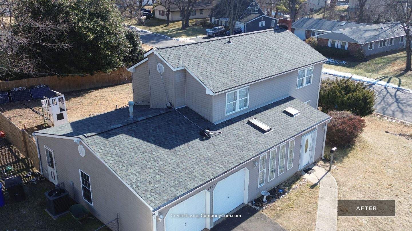 Residential Roofing Installation using TAMKO TITAN - THUNDERSTORM GRAY by Storm Ready Exteriors