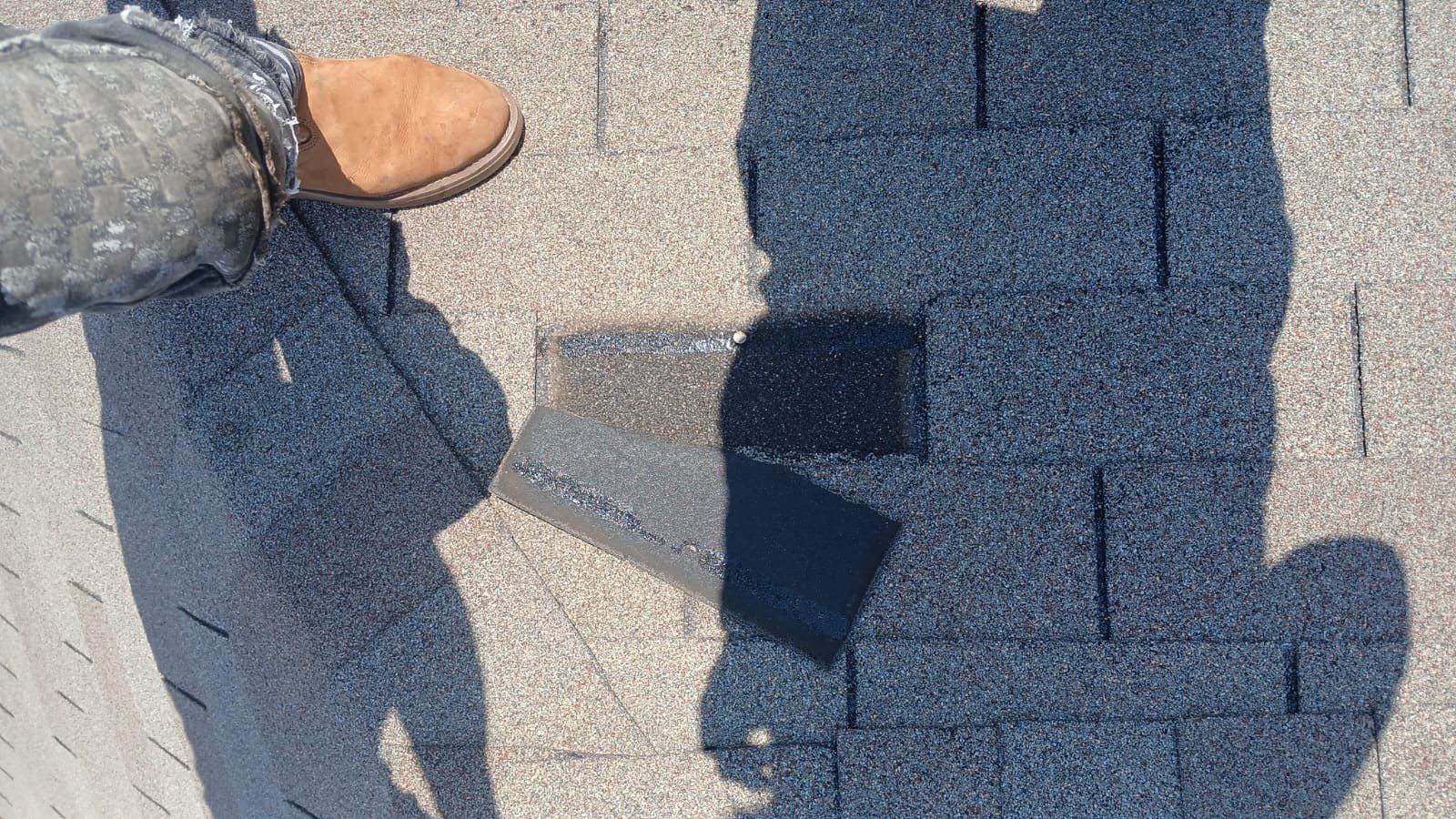 Hail Damage using Owen's Corning Duration (Lifetime) Shingles by Roof Repair Company