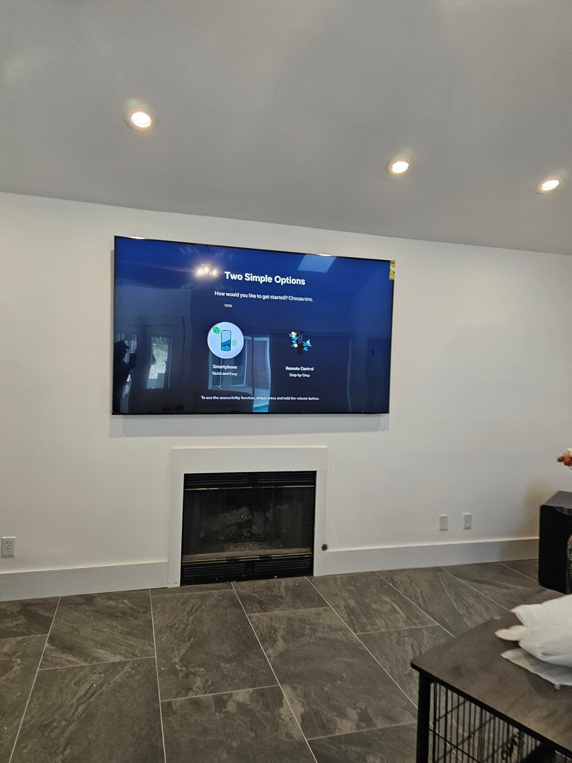 Fireplace TV Mounting Projects by Hangman Mounting & Installation 