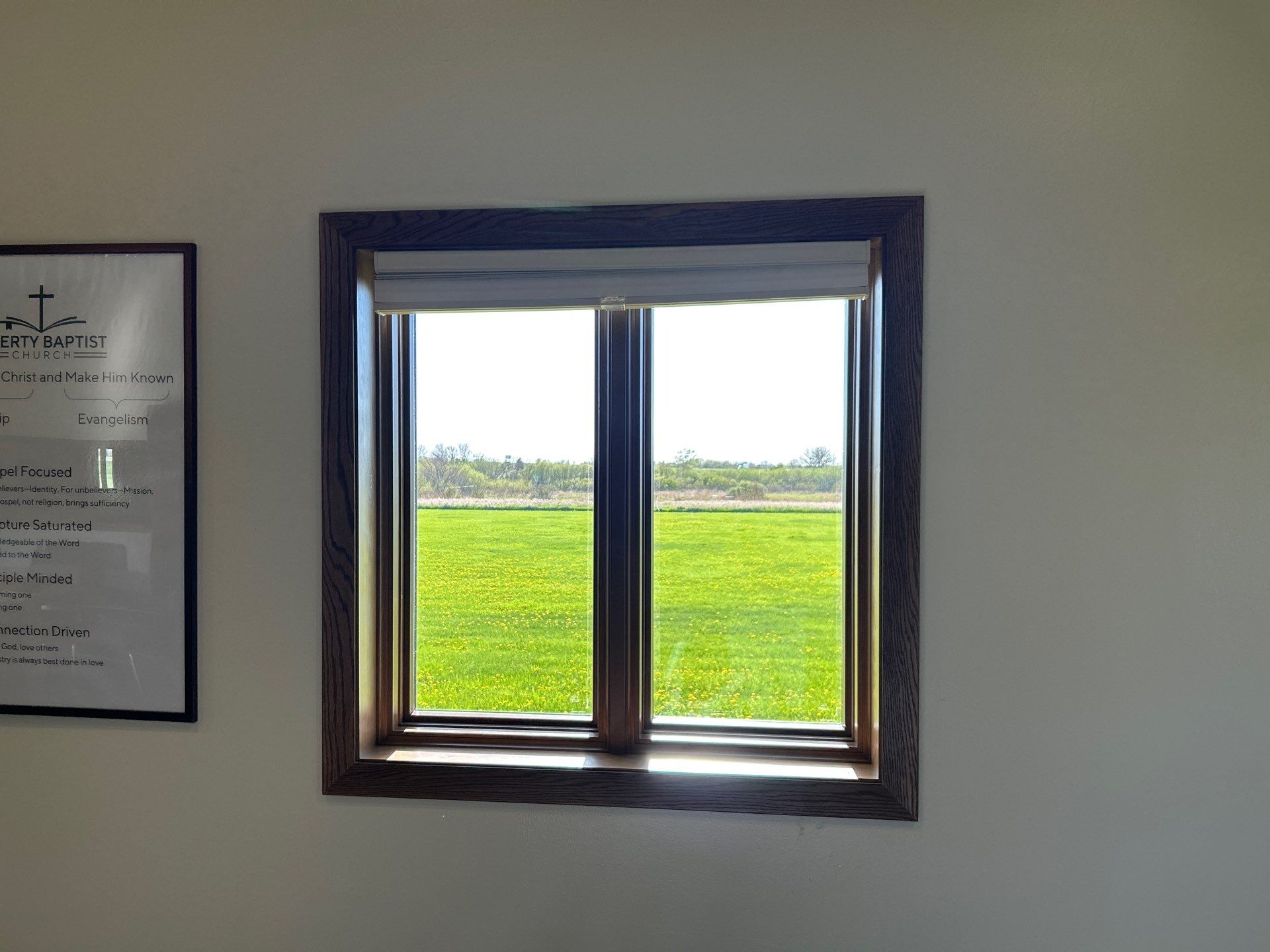 Window replacement using Pella Lifestyle wood/Aluminum window by United Windows and Siding LLC