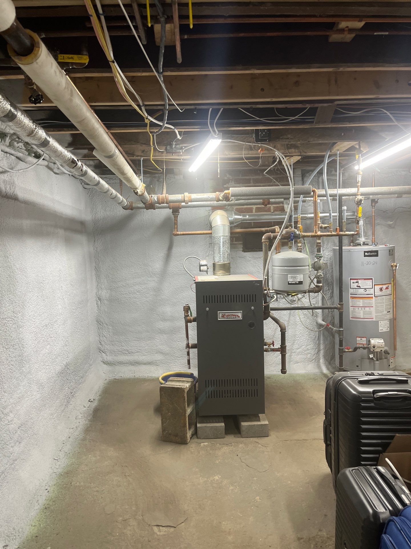 Attic Insulation using open cell spray foam by NYS Foam & Energy