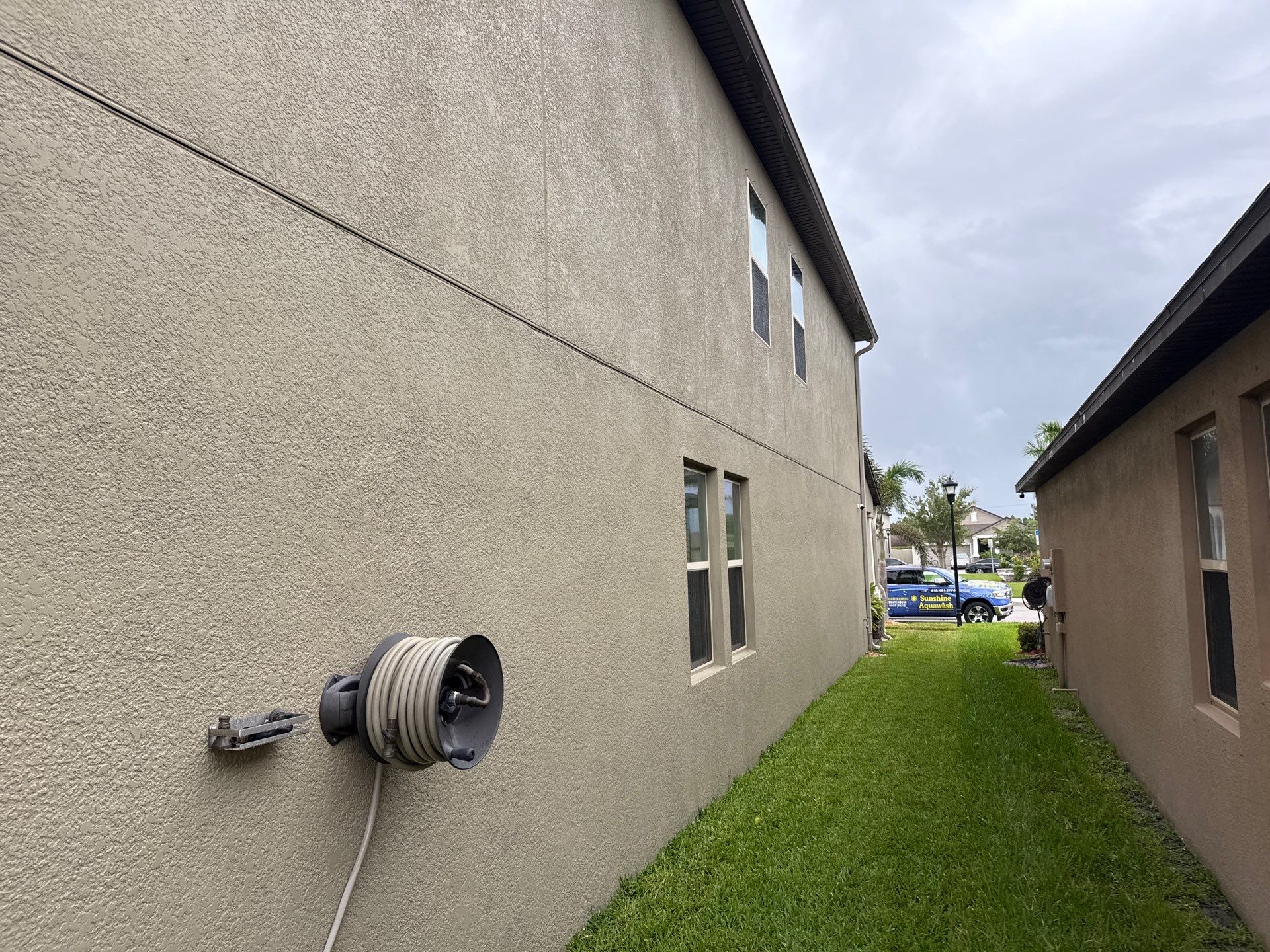 2-Story Asphalt Shingle Roof Cleaning & House Wash – Cypress Mill, Sun City Center, FL by Sunshine AquaWash
