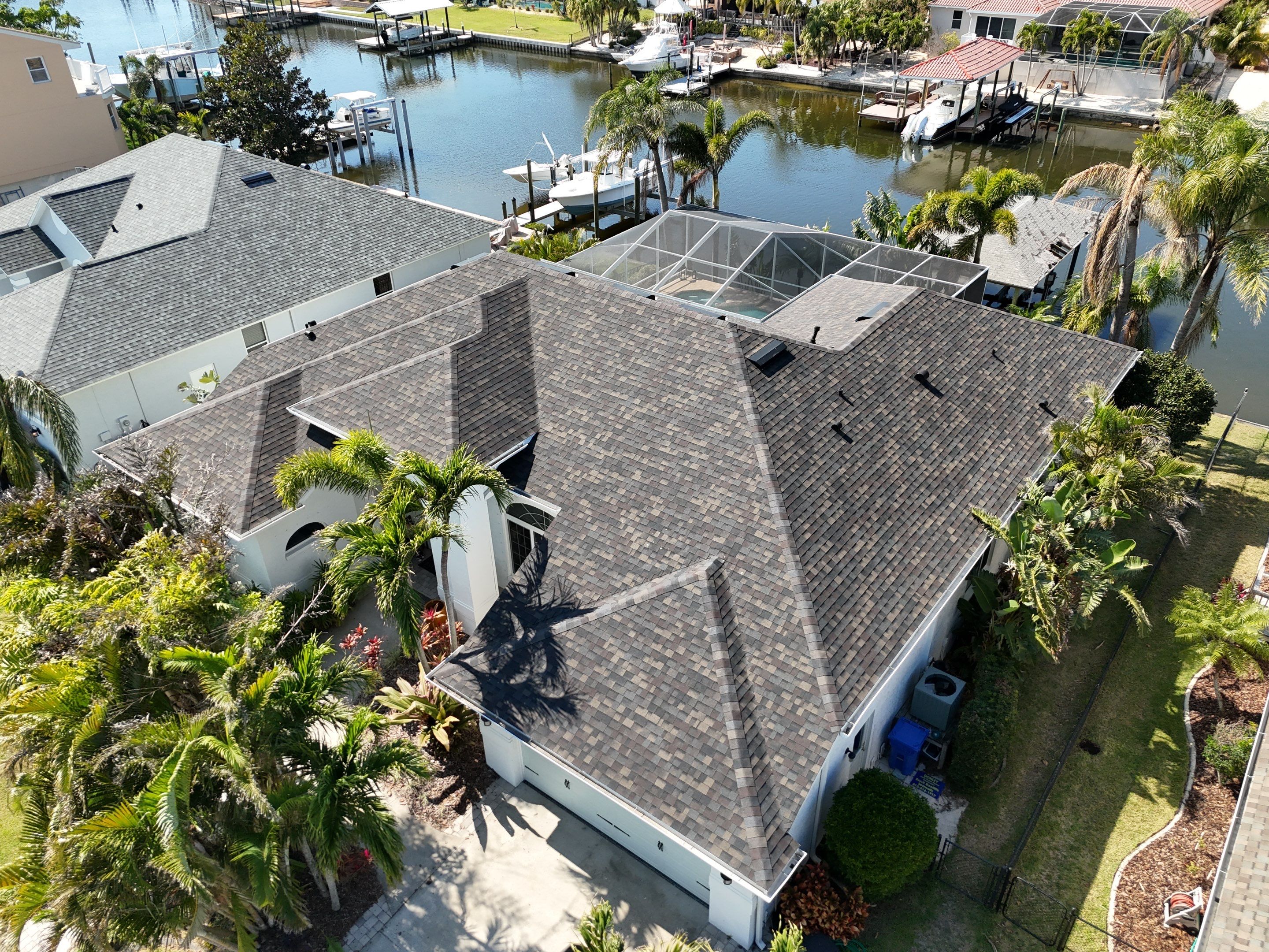 Roof replacement in Apollo Beach, FL. by Steadfast Roofing