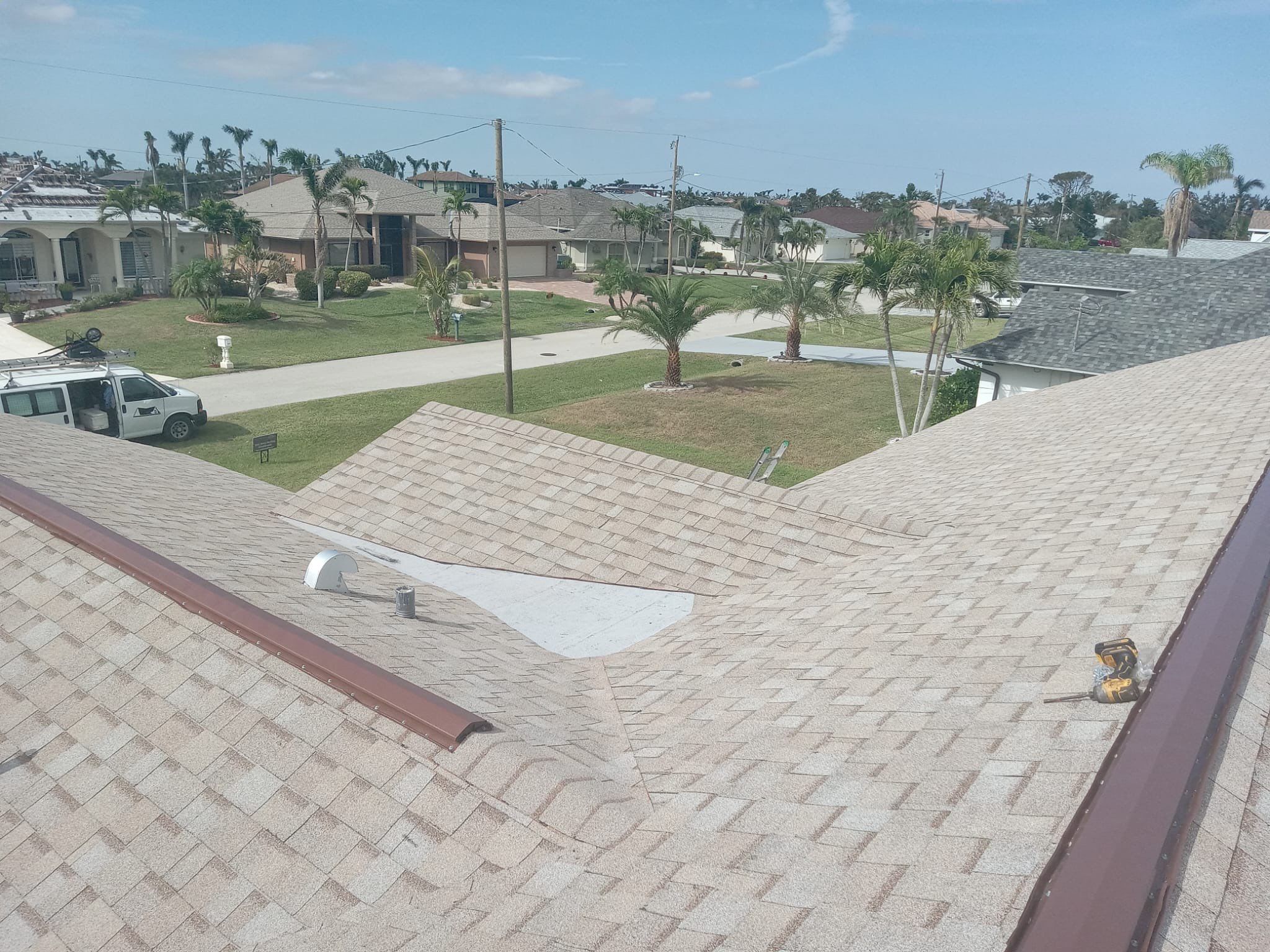Residential Roofing Installation using Owens Corning Duration Shingles by Four Peaks Roofing