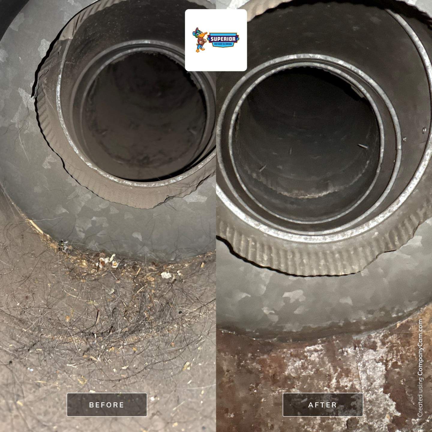 Air Duct Cleaning With a Vacuum Truck in New Castle, PA by Superior Air Duct Cleaning