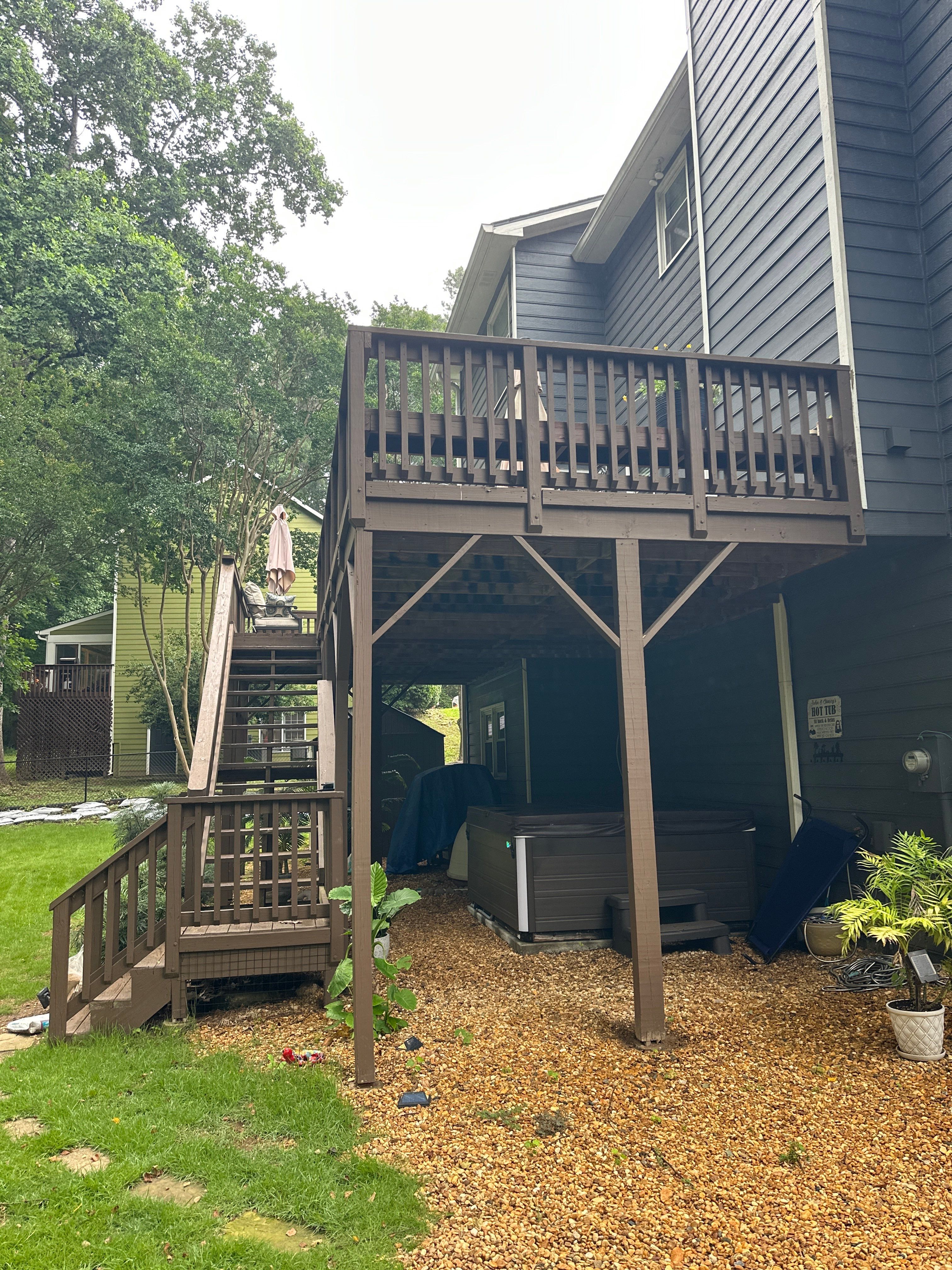 Marietta, GA Deck Resurface using Deckorators and Trex by Nelson Exteriors