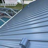 24ga 1.5" Snap-Lock Charcoal Gray  by Total Roofing System The Metal Roof Experts