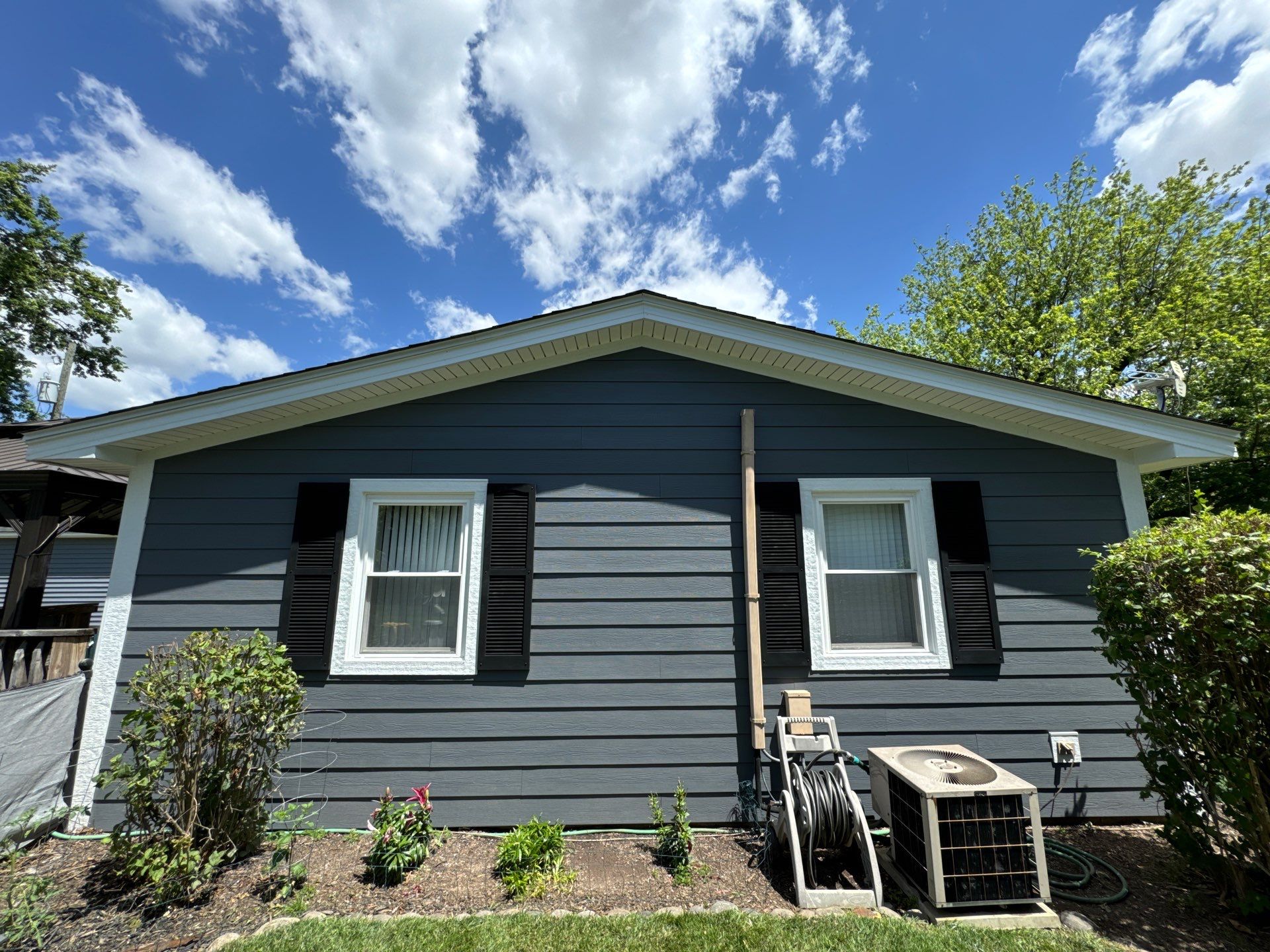 Project in New Whiteland by Moss Roofing