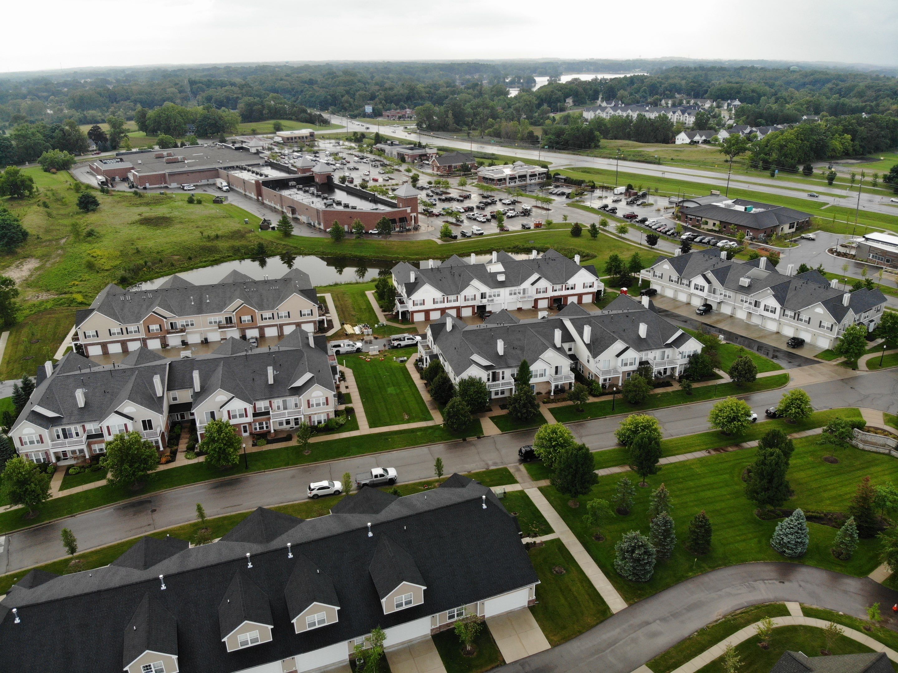Multi Family Large Scale Roof Replacement by Bloomfield Construction & Restoration