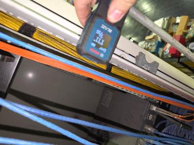 Structured cabling installation by CimaSolutions