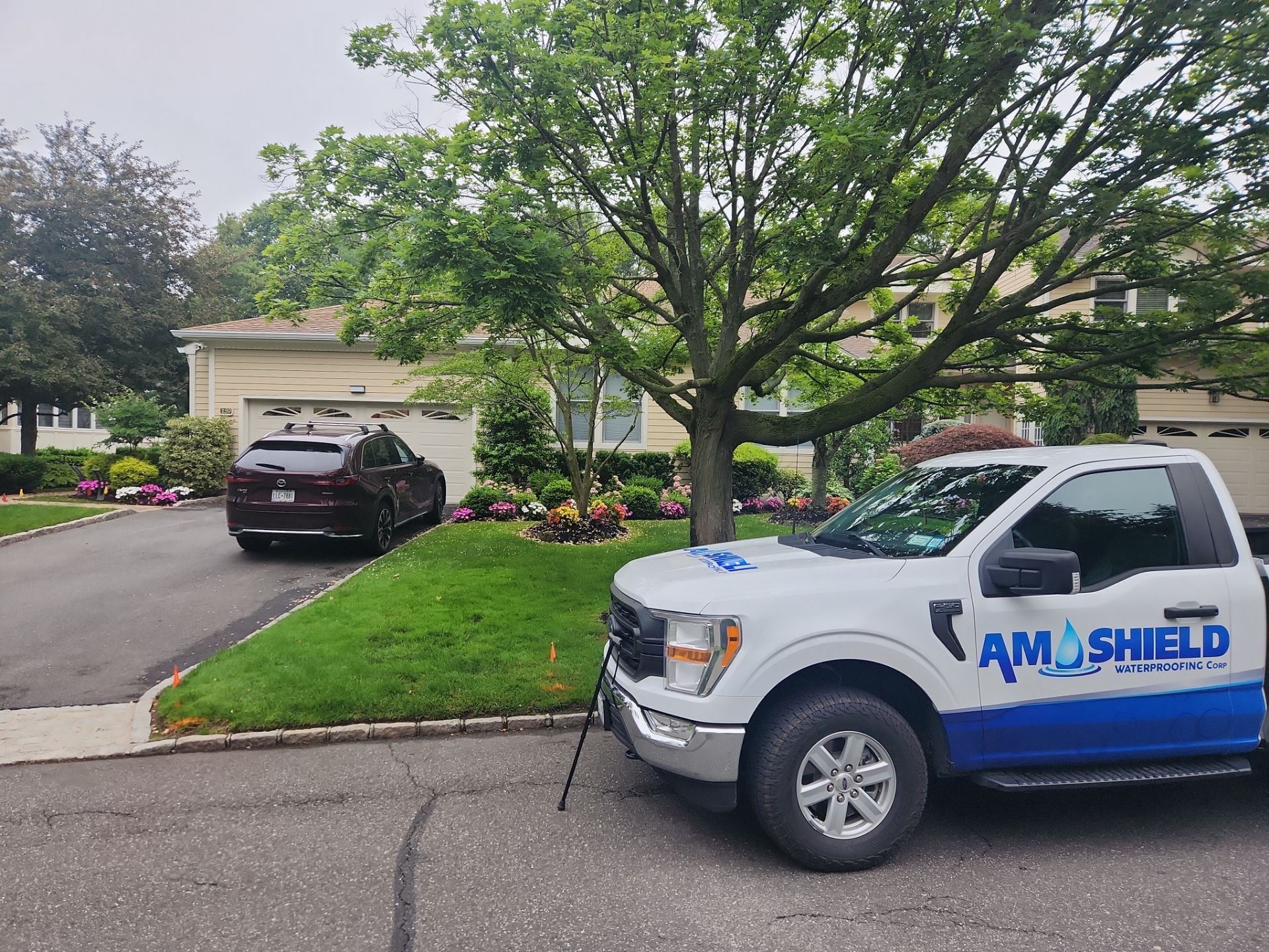 Firestone Circle Roslyn, NY 11576 by A.M. Shield Waterproofing, Corp.