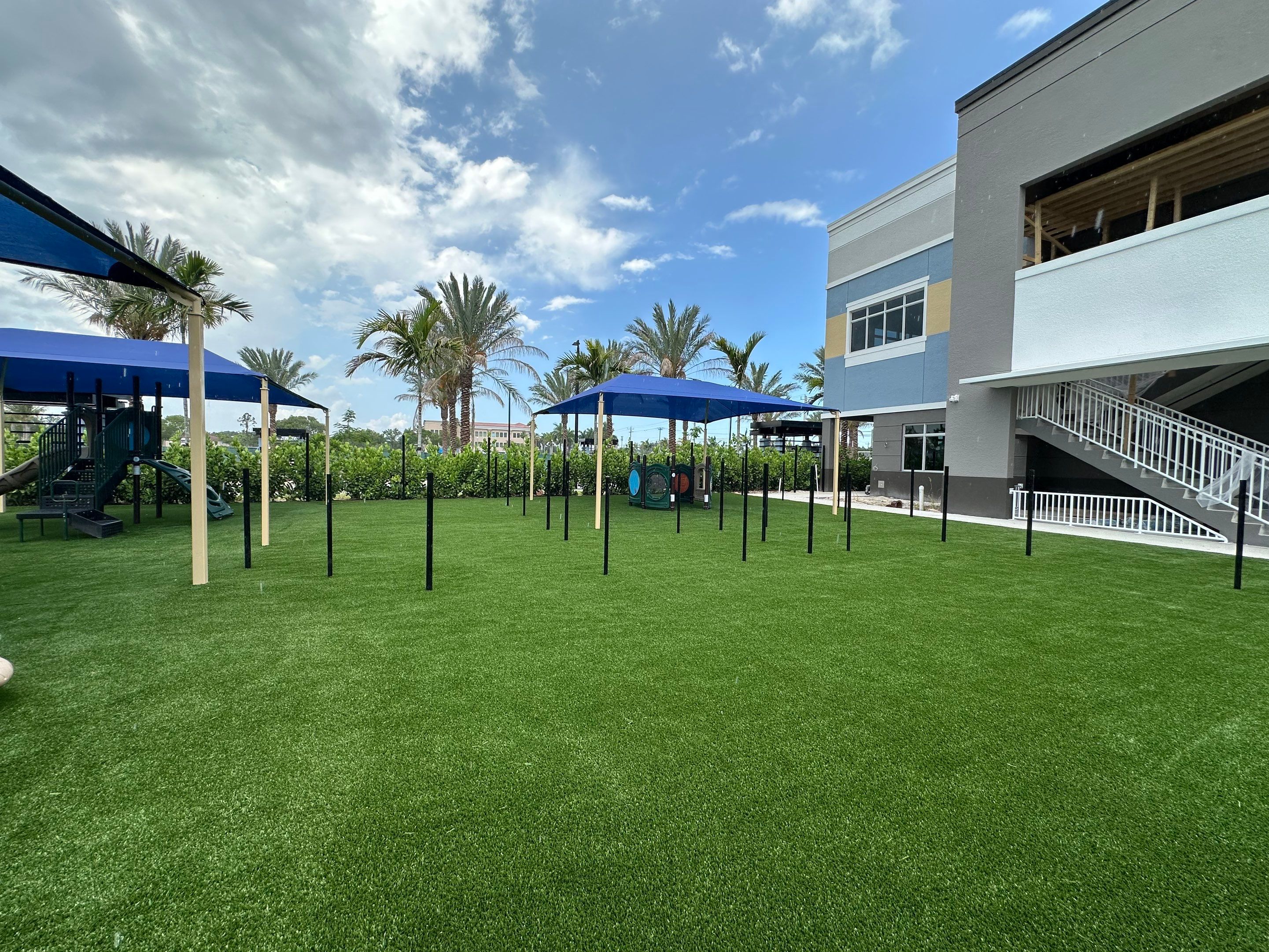 KRK Wellington Playground Turf Installation by Southwest Greens Midwest