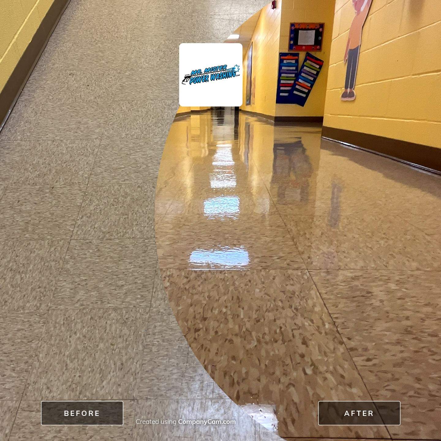 Kingdom Kids Daycare - Floor Strip & Re-wax by Mr. Mister Power Washing